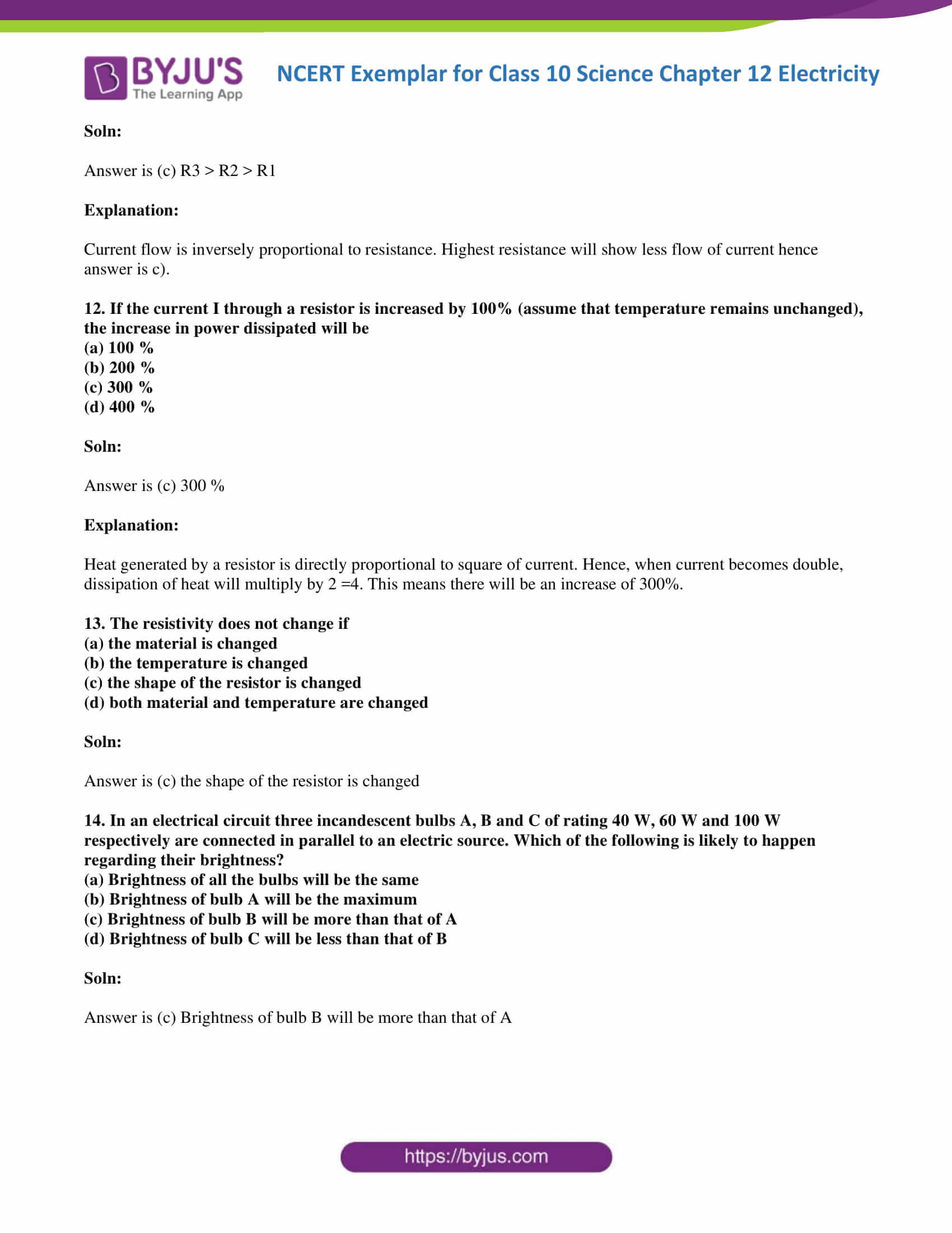 NCERT Exemplar solutions class 10 science Chapter 12 part 07