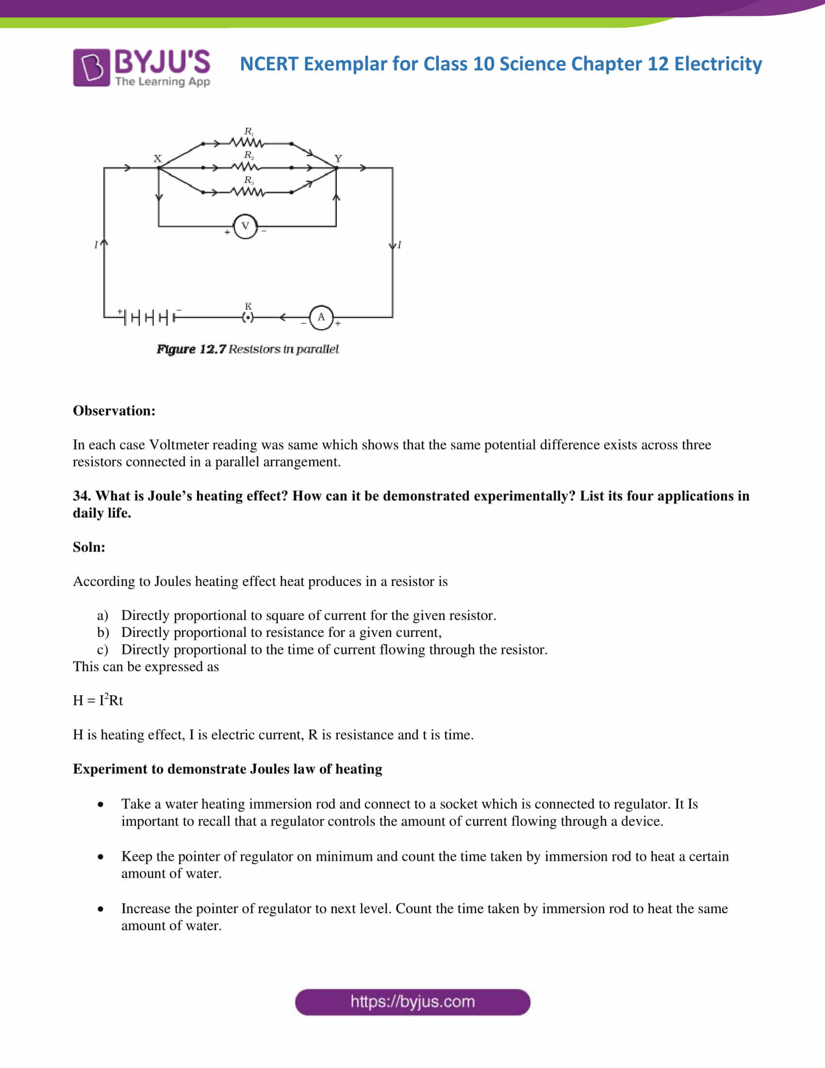 NCERT Exemplar solutions class 10 science Chapter 12 part 17