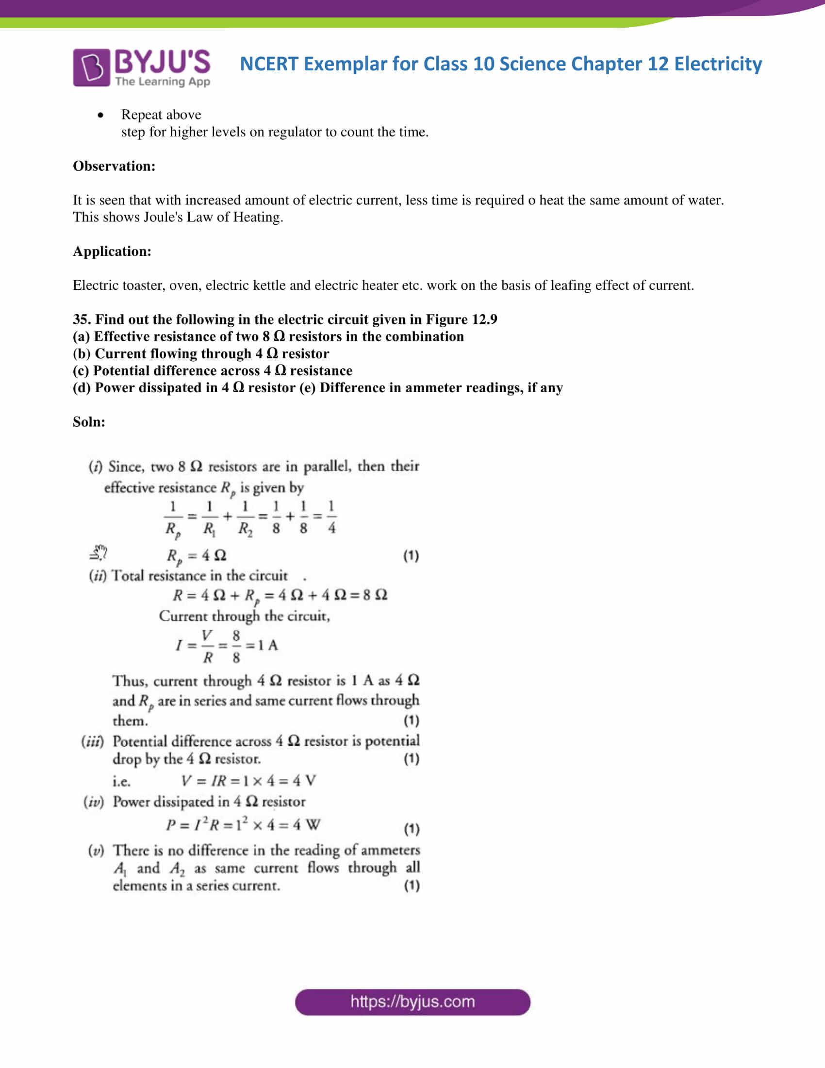 NCERT Exemplar solutions class 10 science Chapter 12 part 18