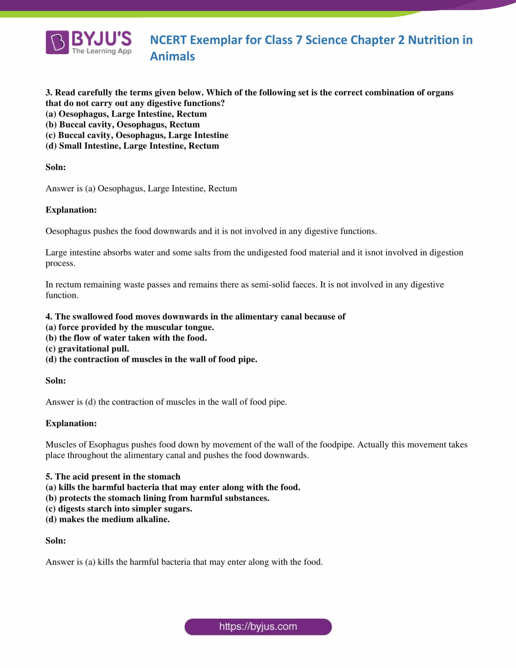 Top 191 Nutrition In Animals Class 7 Question Answer Lestwinsonline