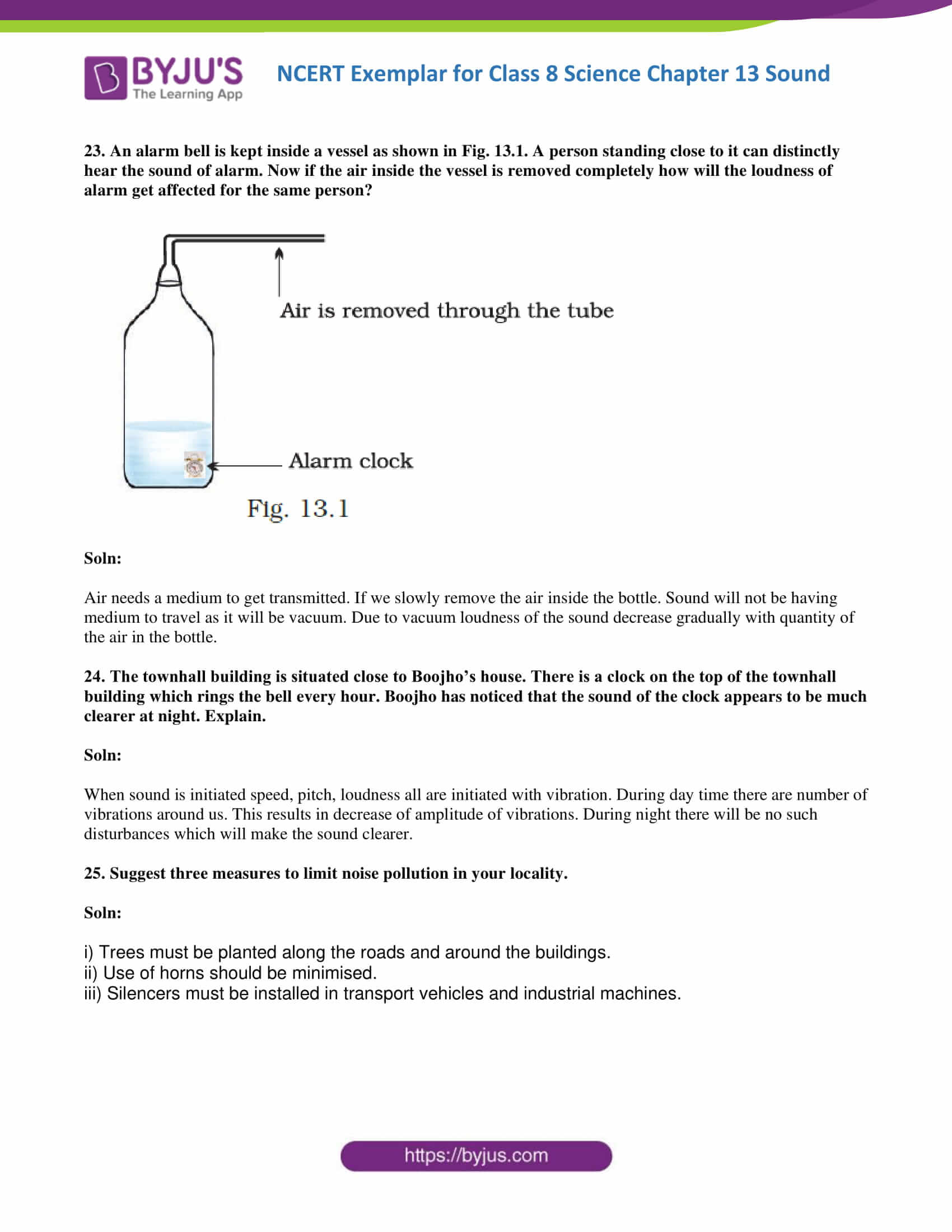 NCERT Exemplar solution class 8 science chapter 13 part 7