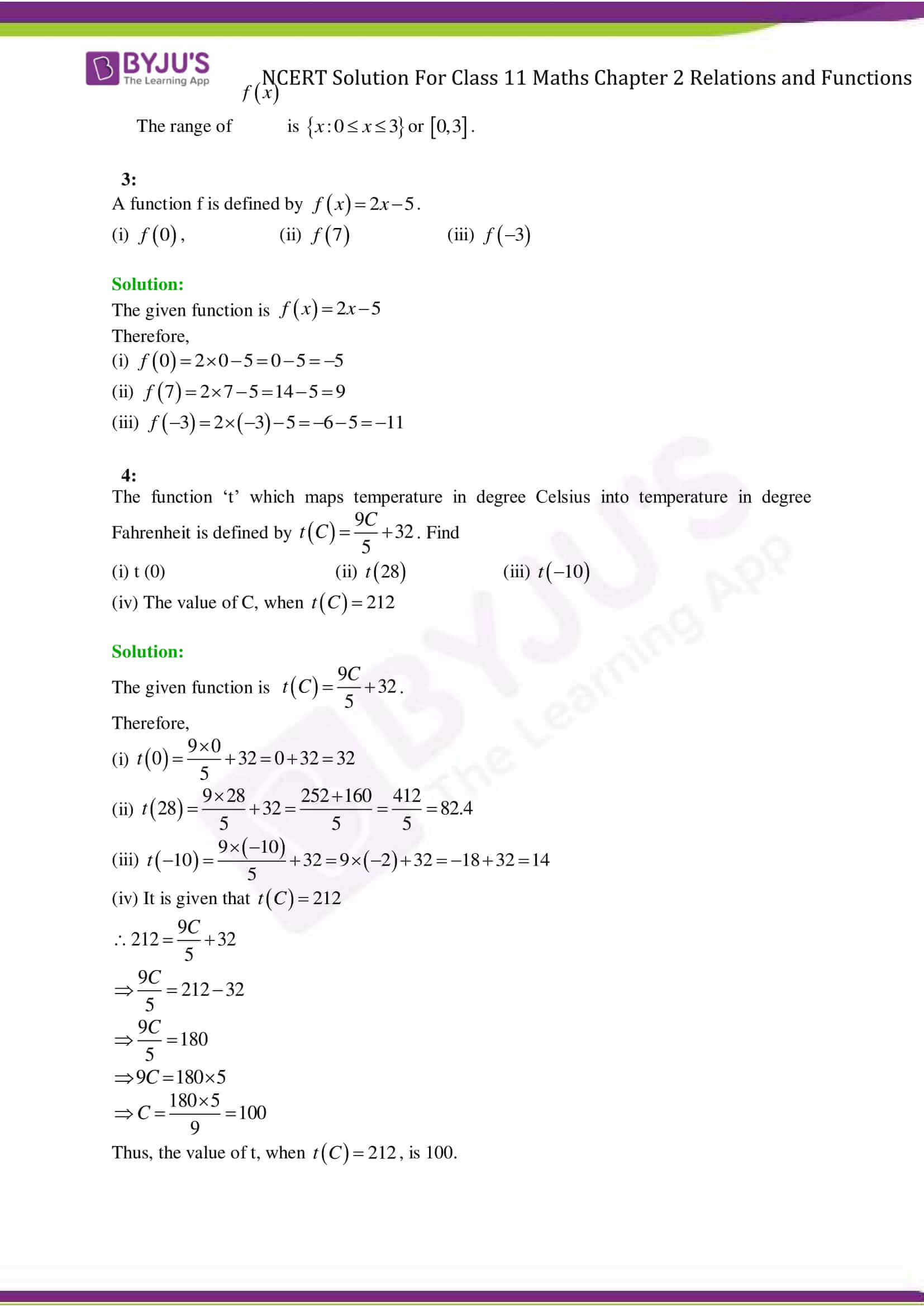 relations and functions class 11 ncert solutions miscellaneous