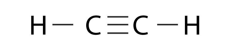 lewis structure c2h2