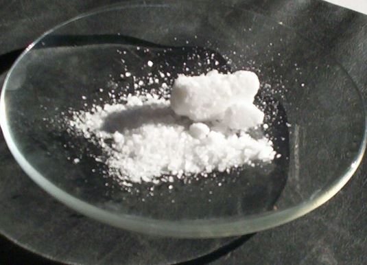 Salt substitute, a sample of the element Potassium in the Periodic