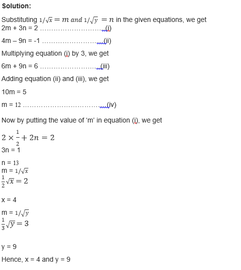 ncert solutions for class 10 maths chapter 3 fig 43 ncert solutions for class 10 maths chapter 3 fig 43