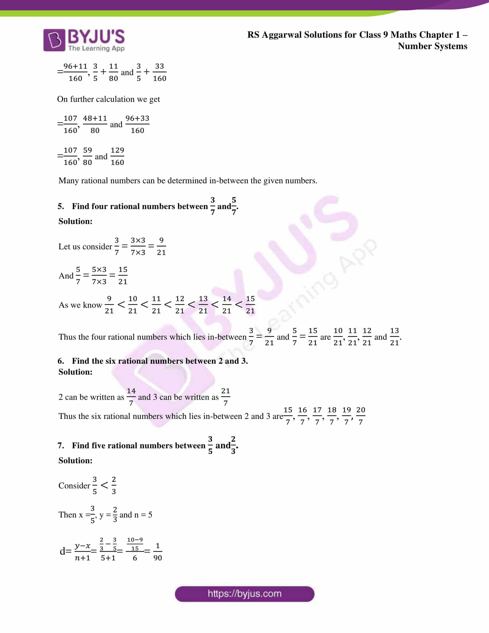 Maths Class 9 Rs Aggarwal Solutions - Image to u