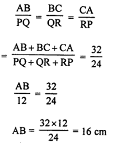 R S Aggarwal Solutions for Class 10 Maths Chapter 7 Triangles Exercise 7B Question 5 rs aggarwal class 10 maths exercise 7b question 9