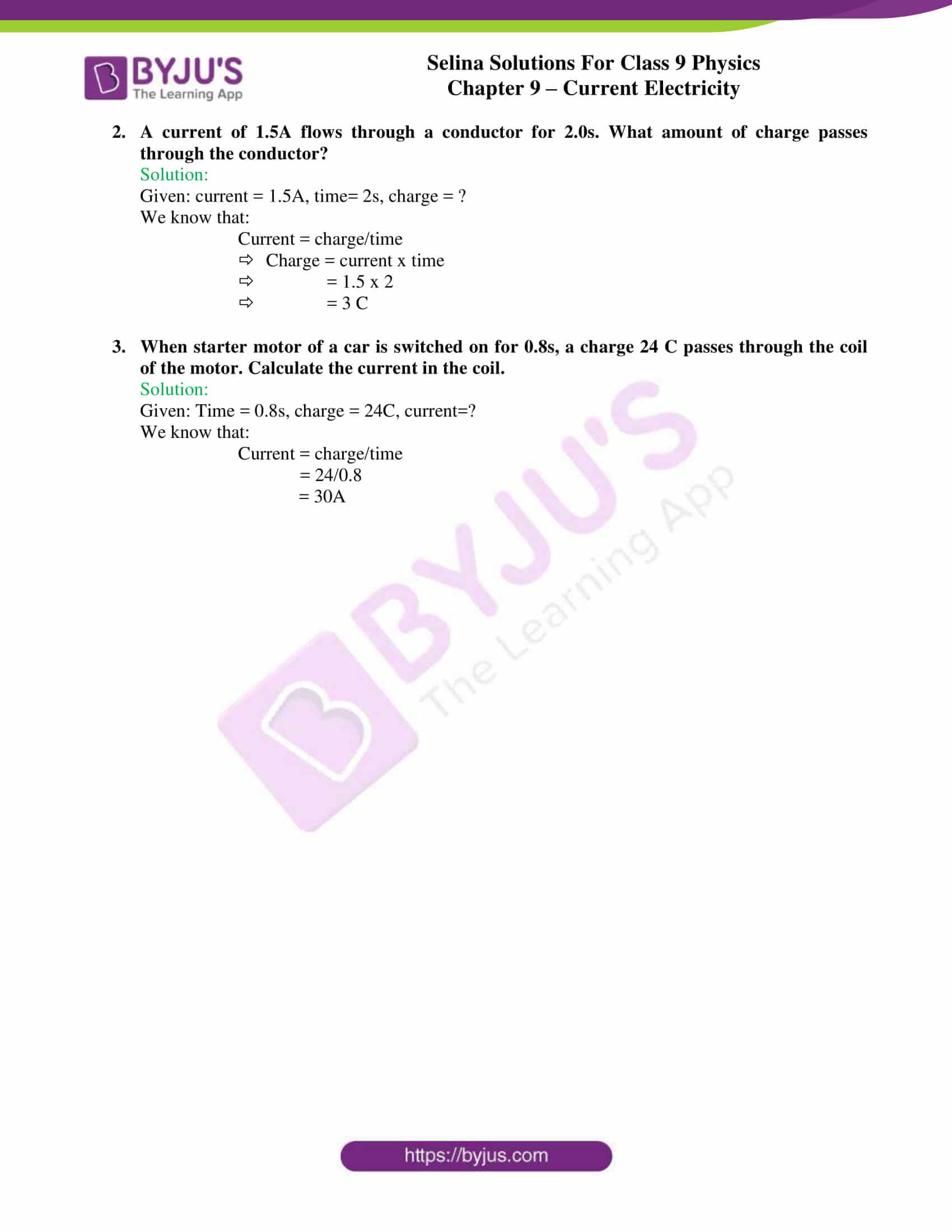 selina solutions class 9 physics chapter 9 Current Electricity part 08