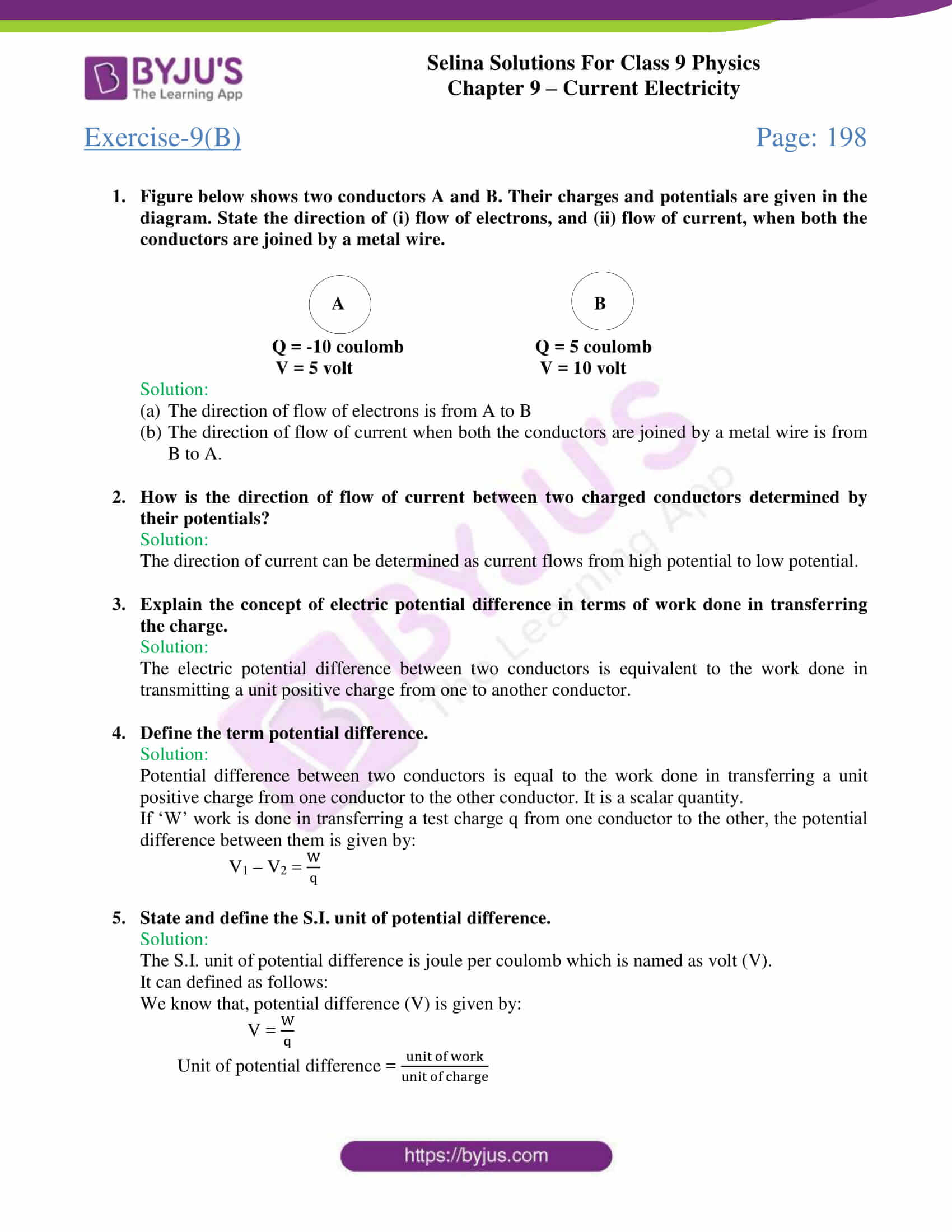 selina solutions class 9 physics chapter 9 Current Electricity part 09