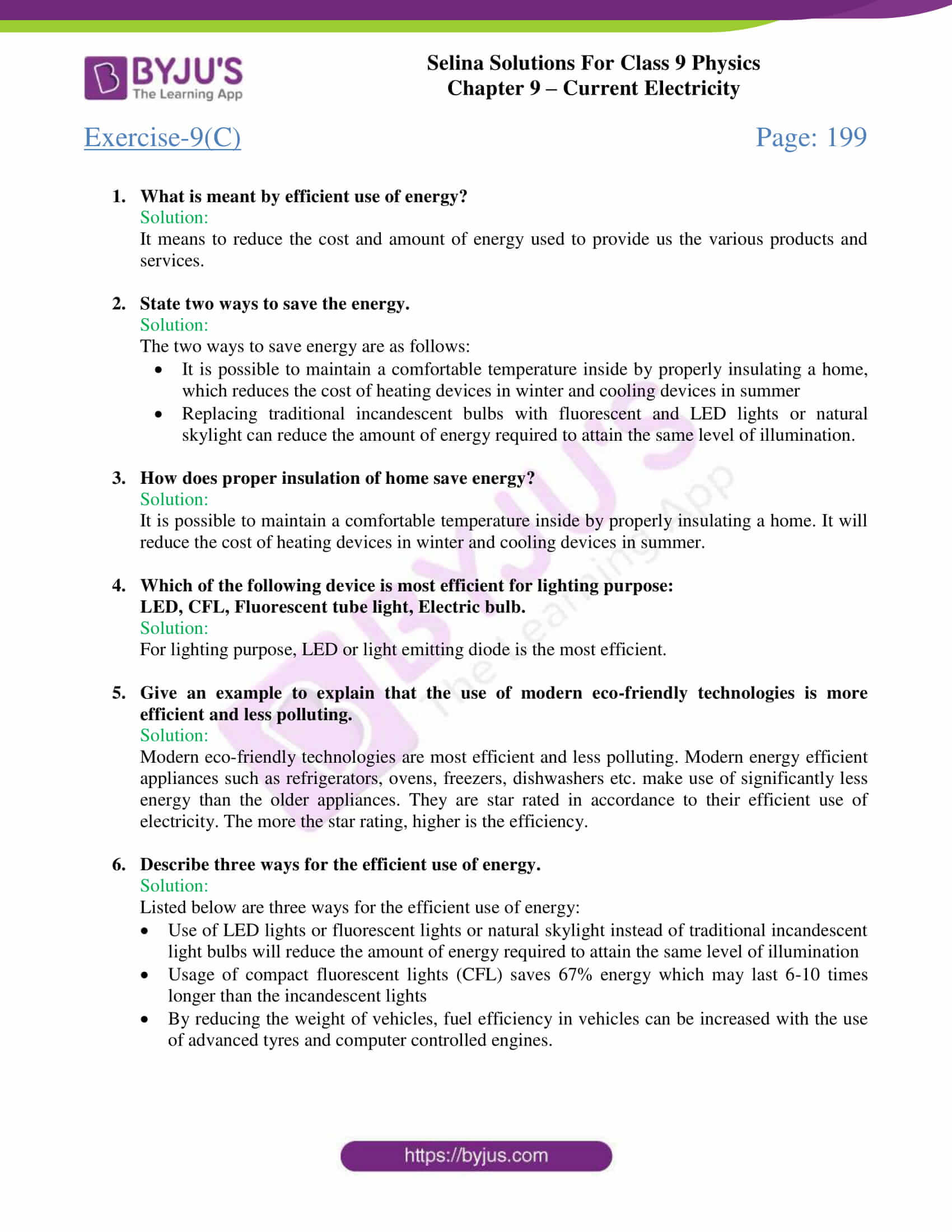 selina solutions class 9 physics chapter 9 Current Electricity part 14