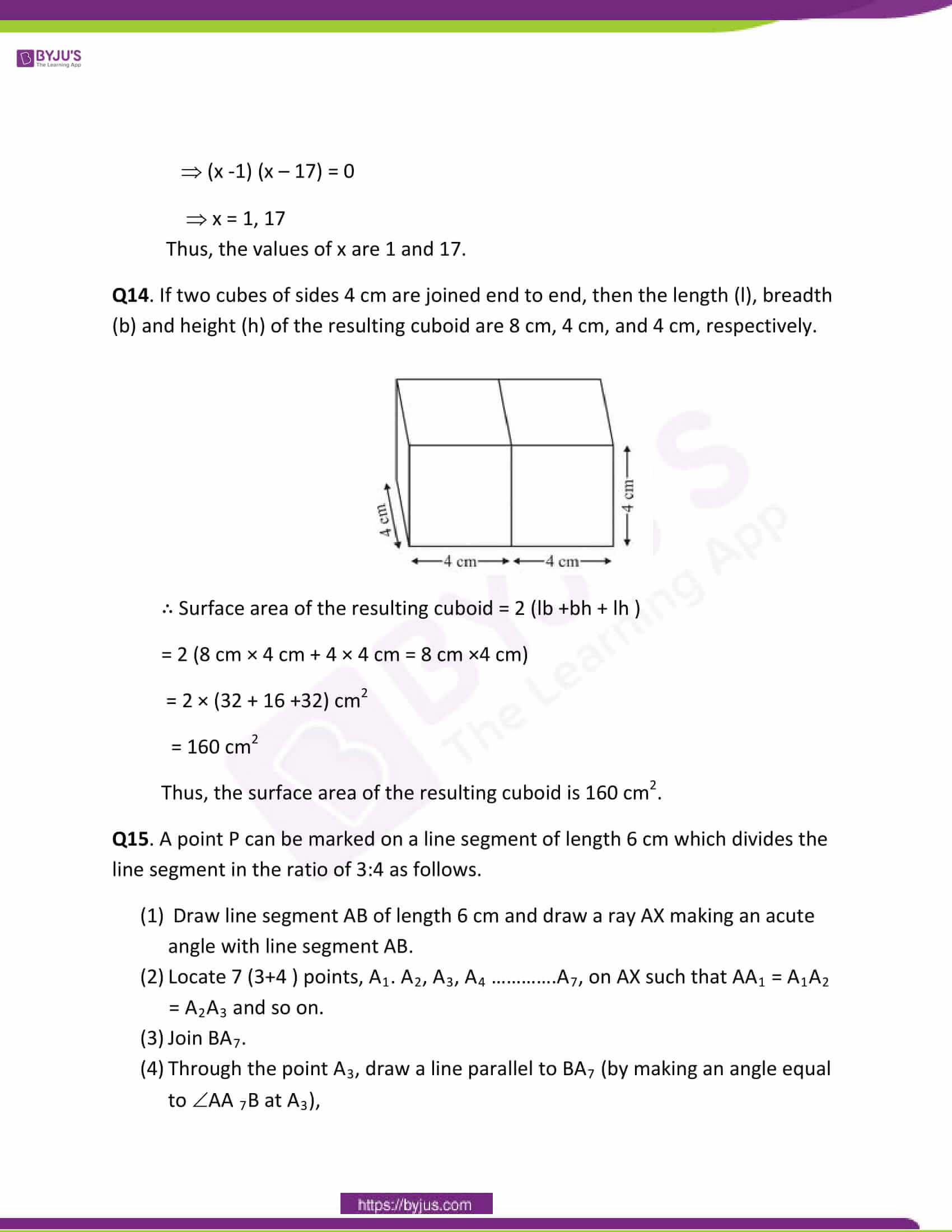 CBSE Class 10 Maths Papers Solution 2011 08