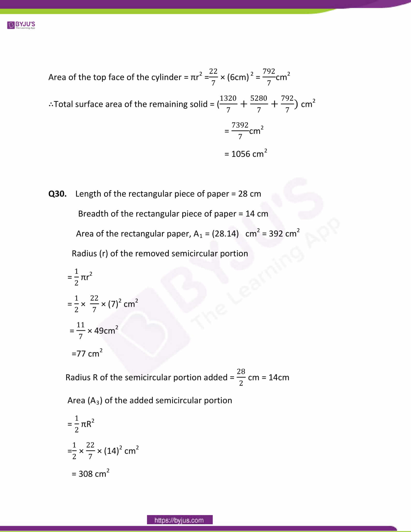 CBSE Class 10 Maths Papers Solution 2011 23