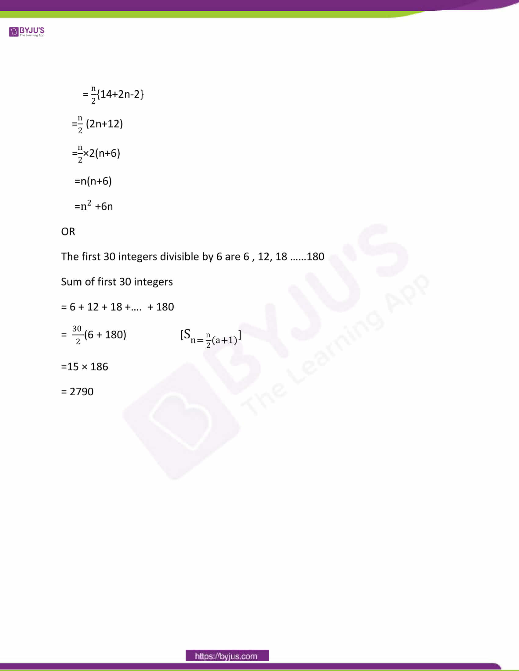 CBSE Class 10 Maths Papers Solution 2011 29