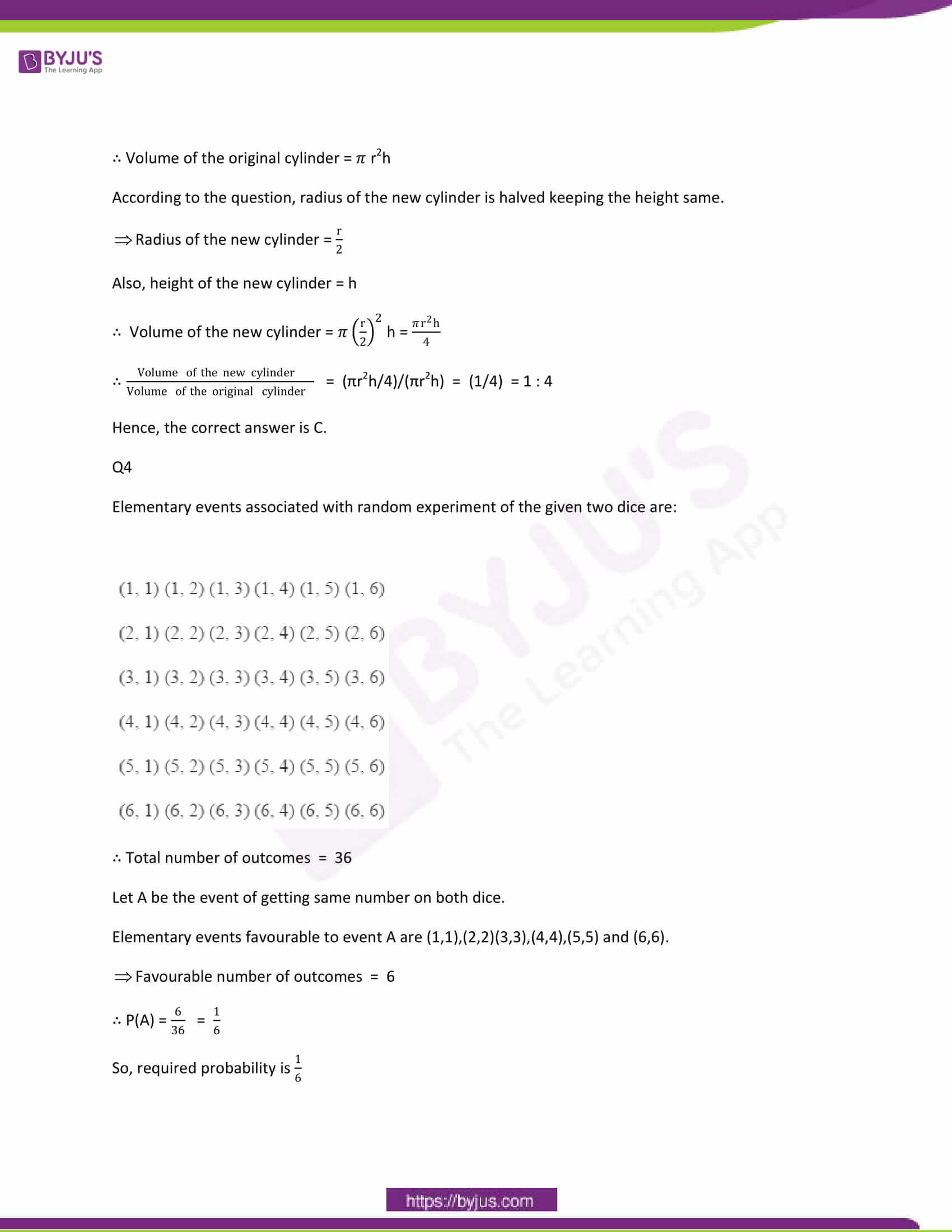 CBSE Class 10 Maths Papers Solution 2012 03