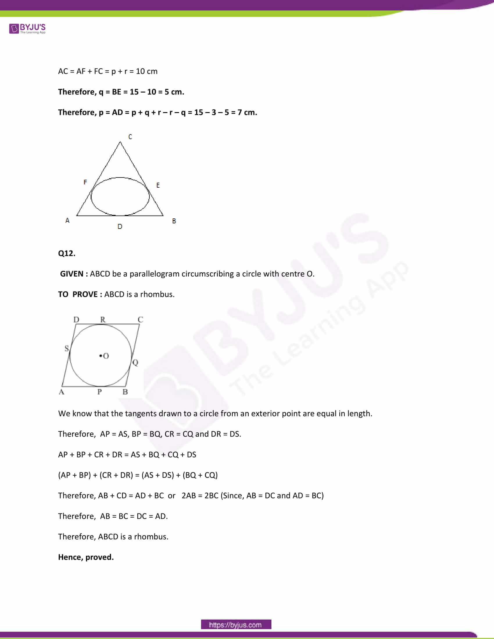 CBSE Class 10 Maths Papers Solution 2013 06