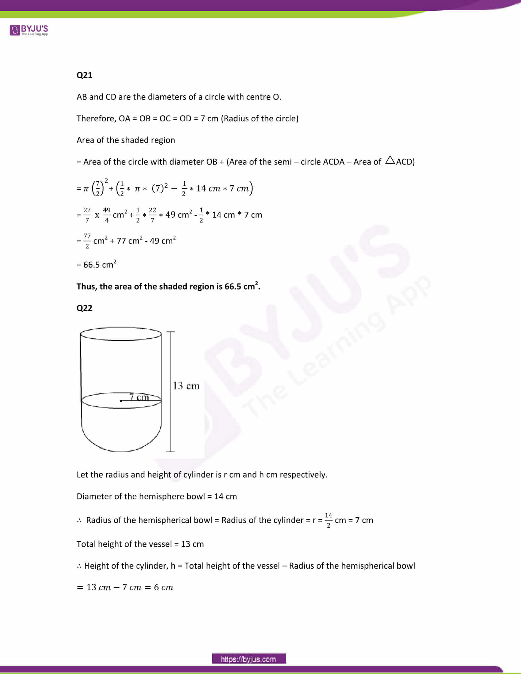 CBSE Class 10 Maths Papers Solution 2013 12