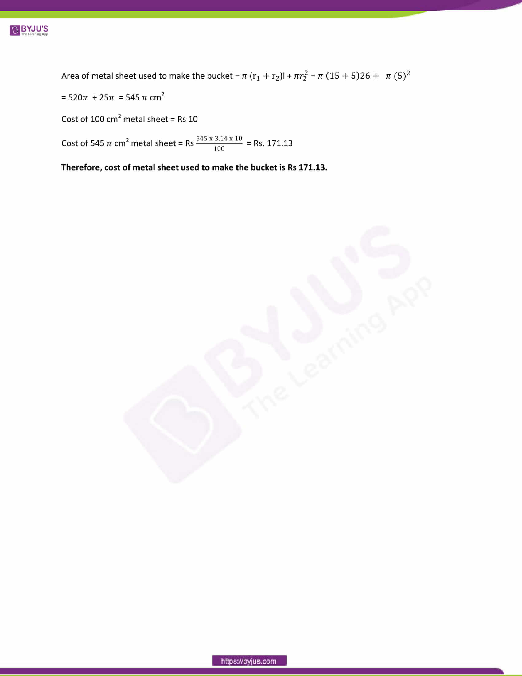 CBSE Class 10 Maths Papers Solution 2013 21