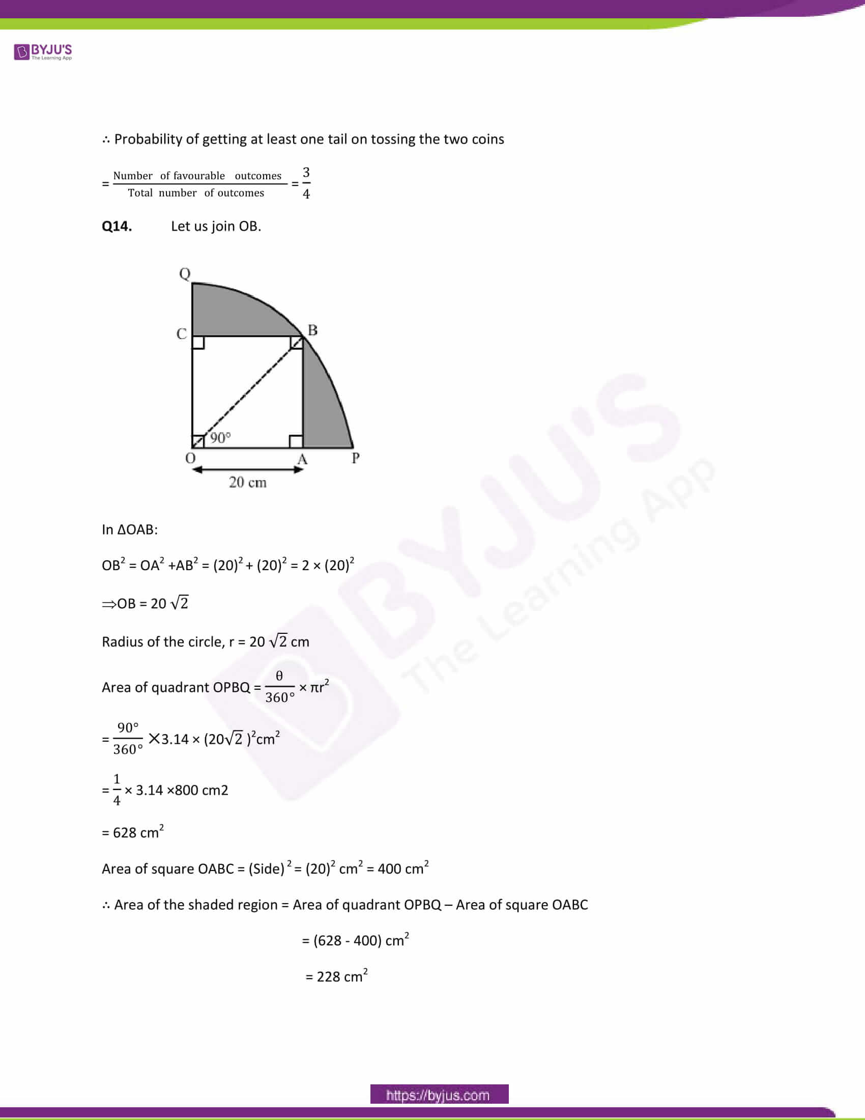 CBSE Class 10 Maths Papers Solution 2014 08