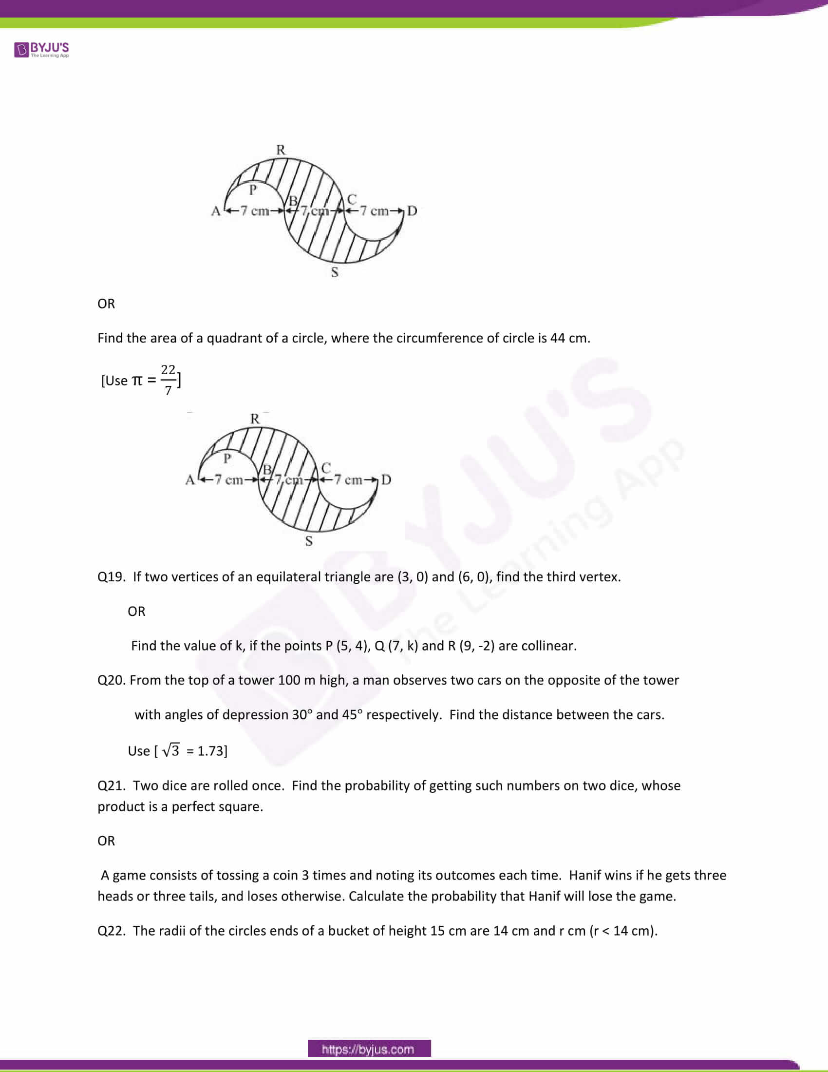 CBSE Class 10 Maths Question Papers 2011 4