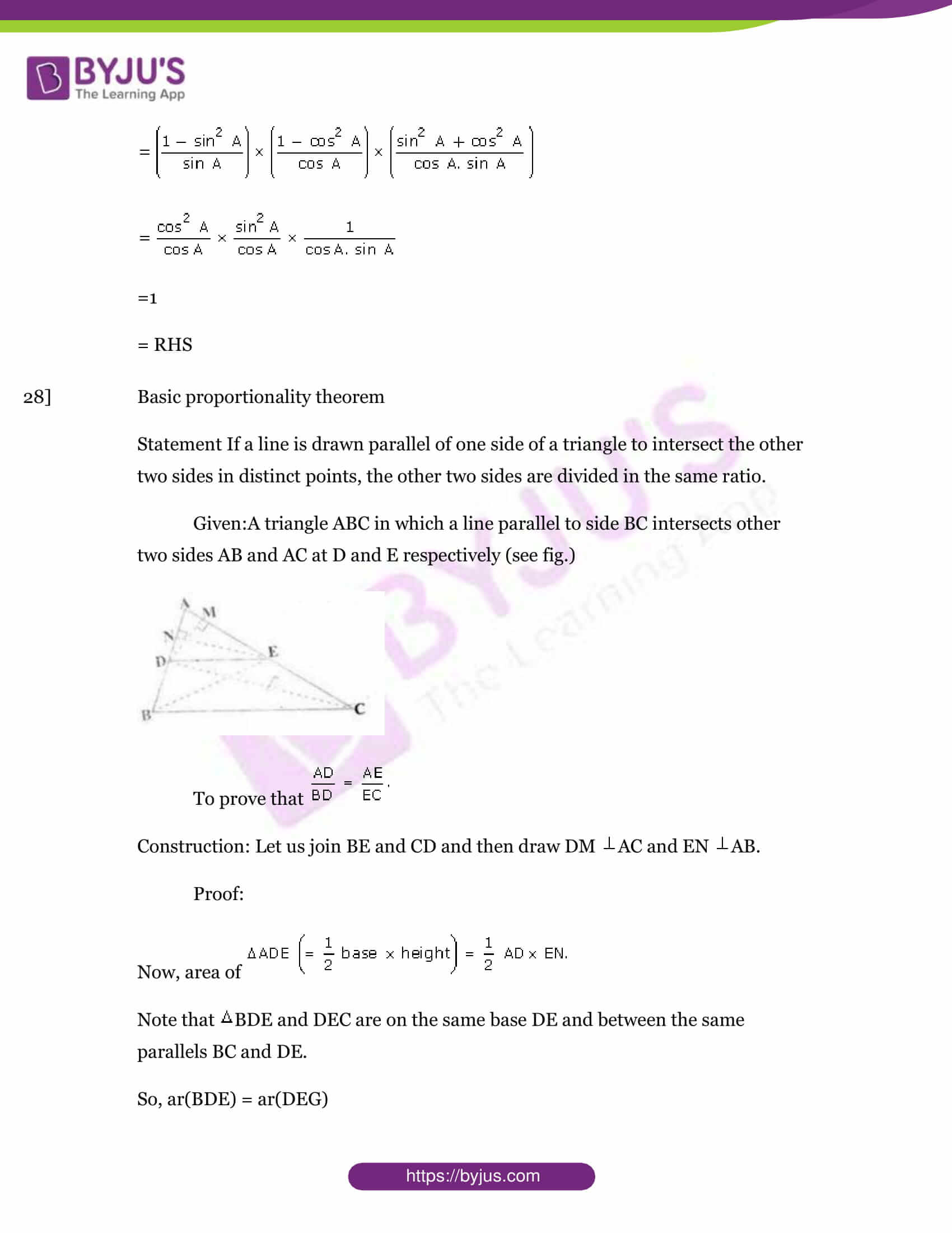 Cbse class 10 maths sample paper set 7