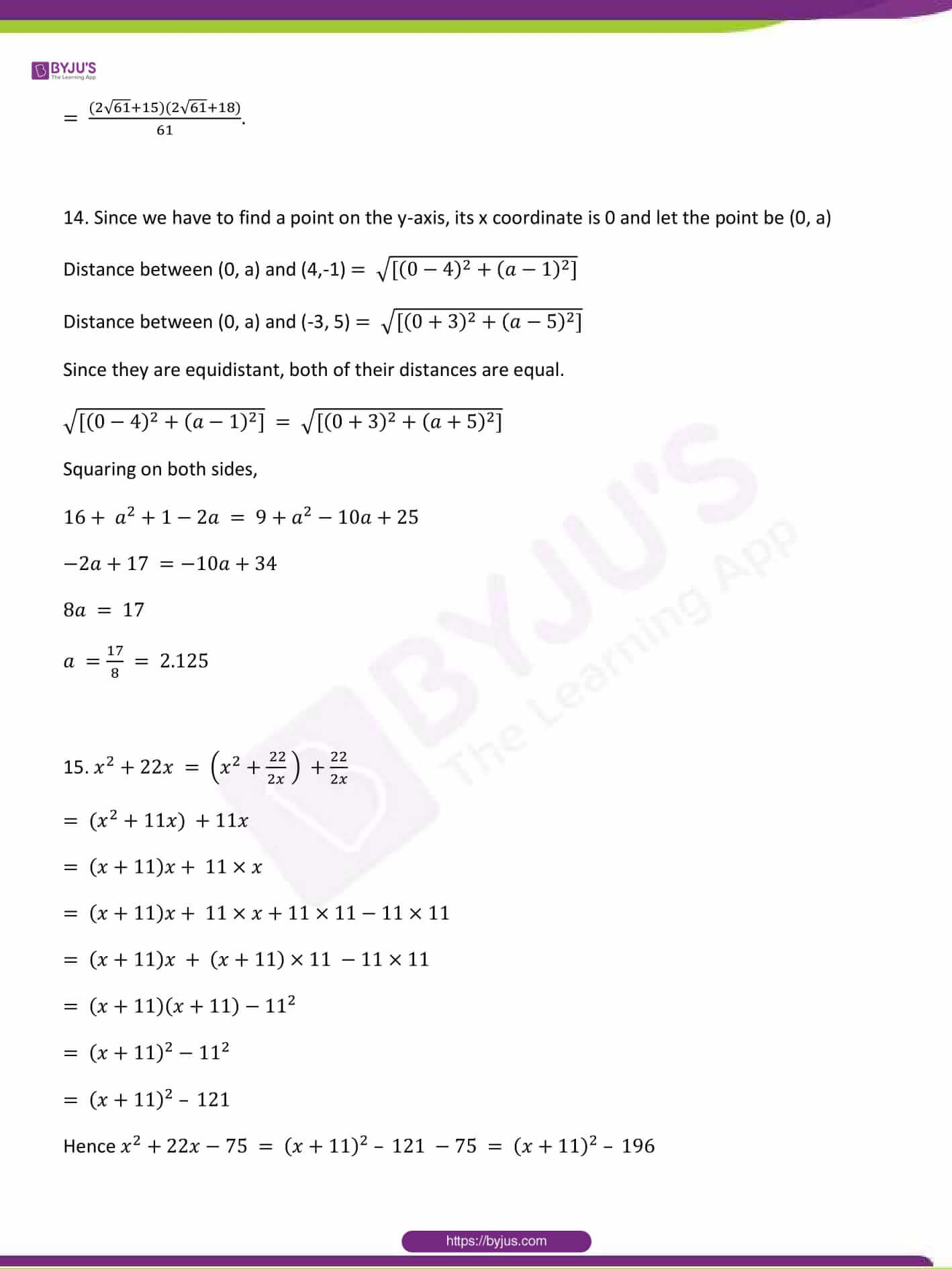 CBSE Class 10 Maths Sample Paper Solution Set 1-08