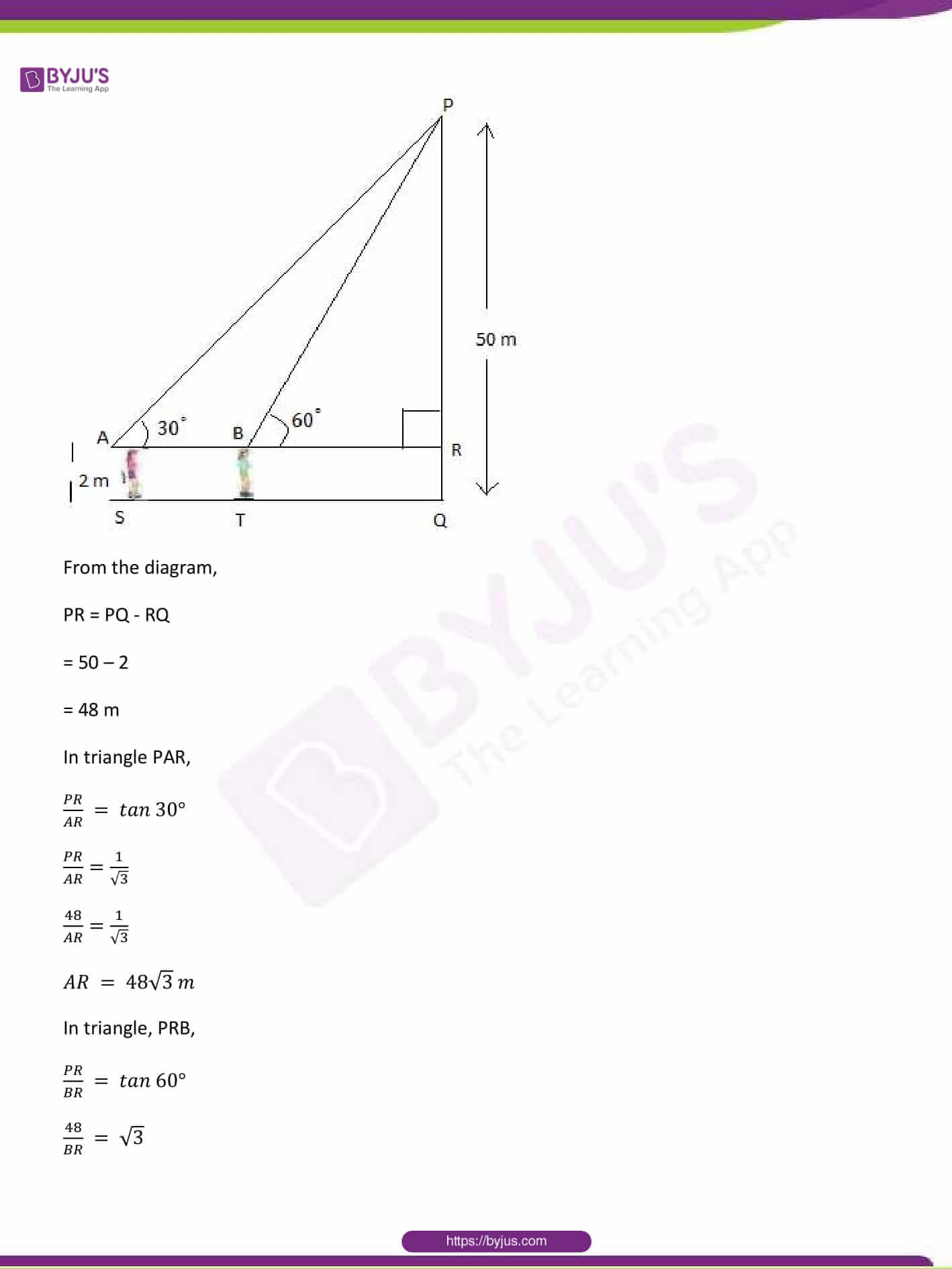 CBSE Class 10 Maths Sample Paper Solution Set 1-24