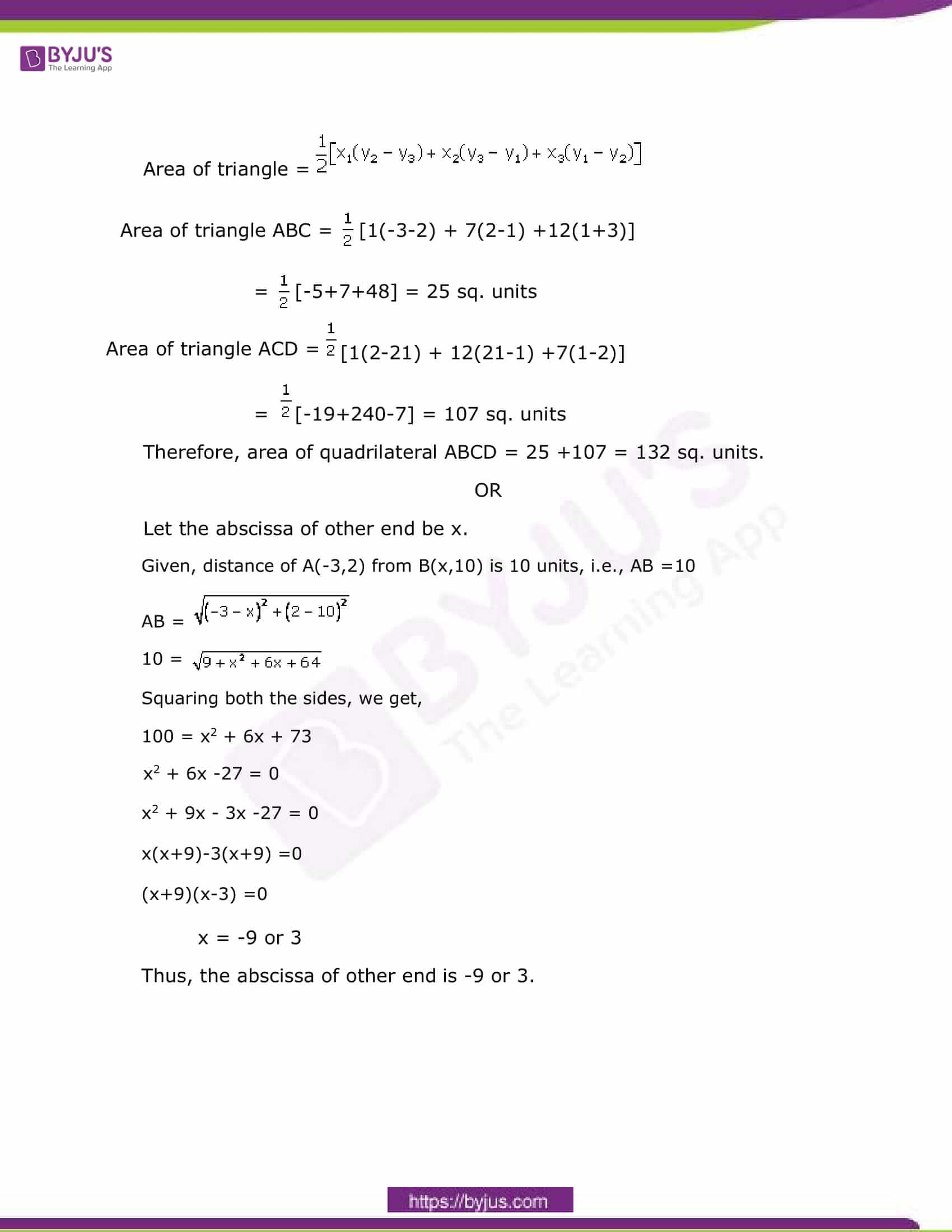 CBSE Class 10 Maths Sample Paper Solution Set 4-06