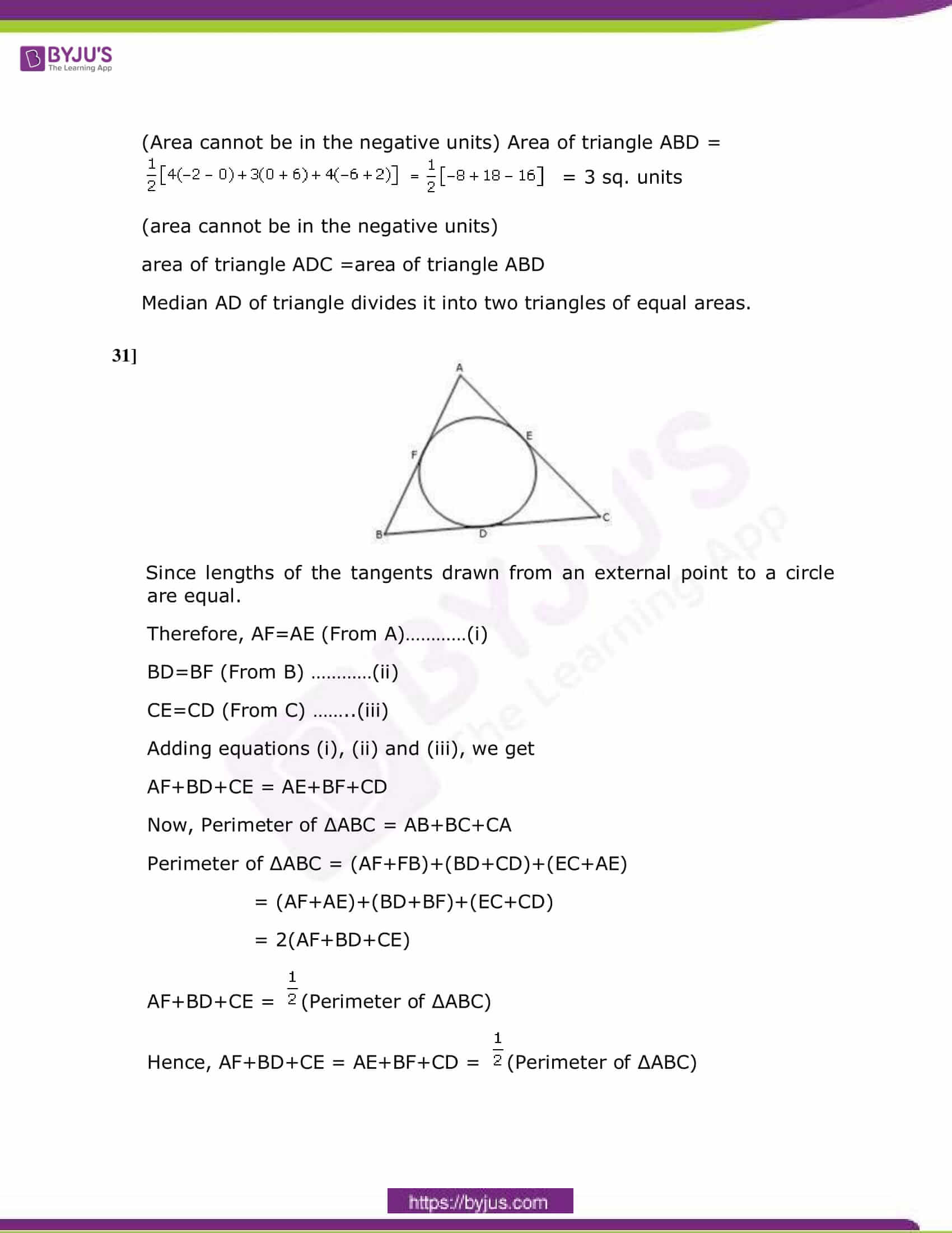 CBSE Class 10 Maths Sample Paper Solution Set 4-16