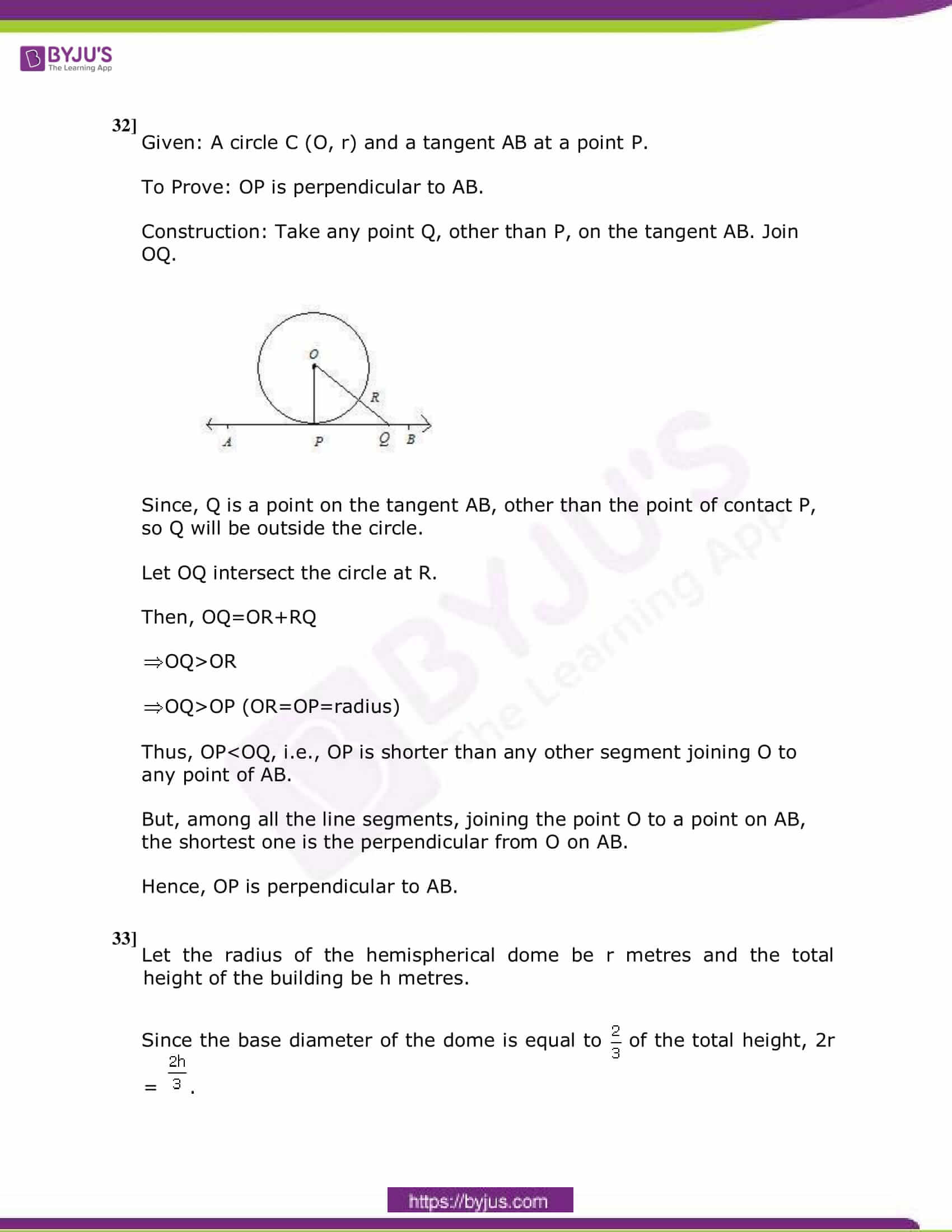 CBSE Class 10 Maths Sample Paper Solution Set 4-17