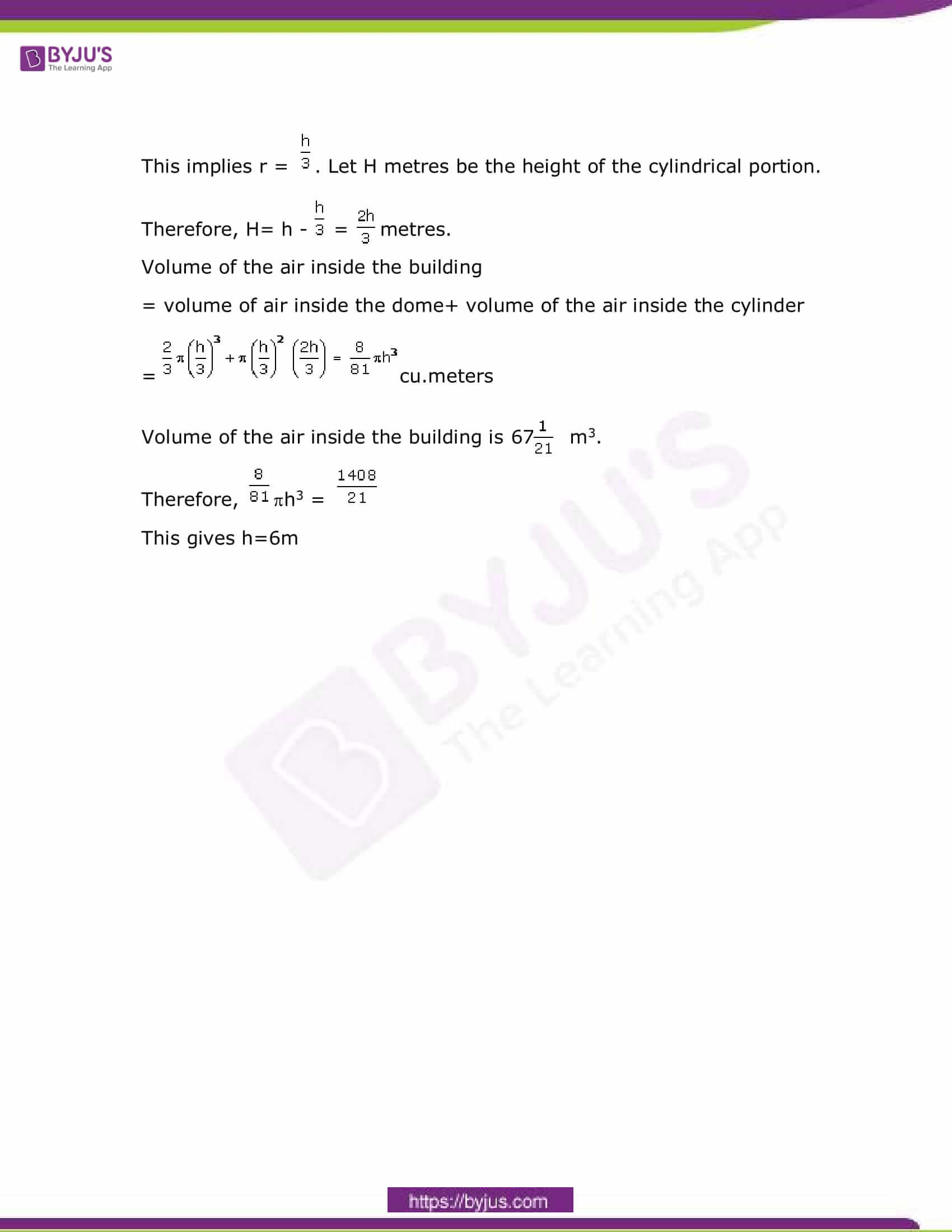 CBSE Class 10 Maths Sample Paper Solution Set 4-18