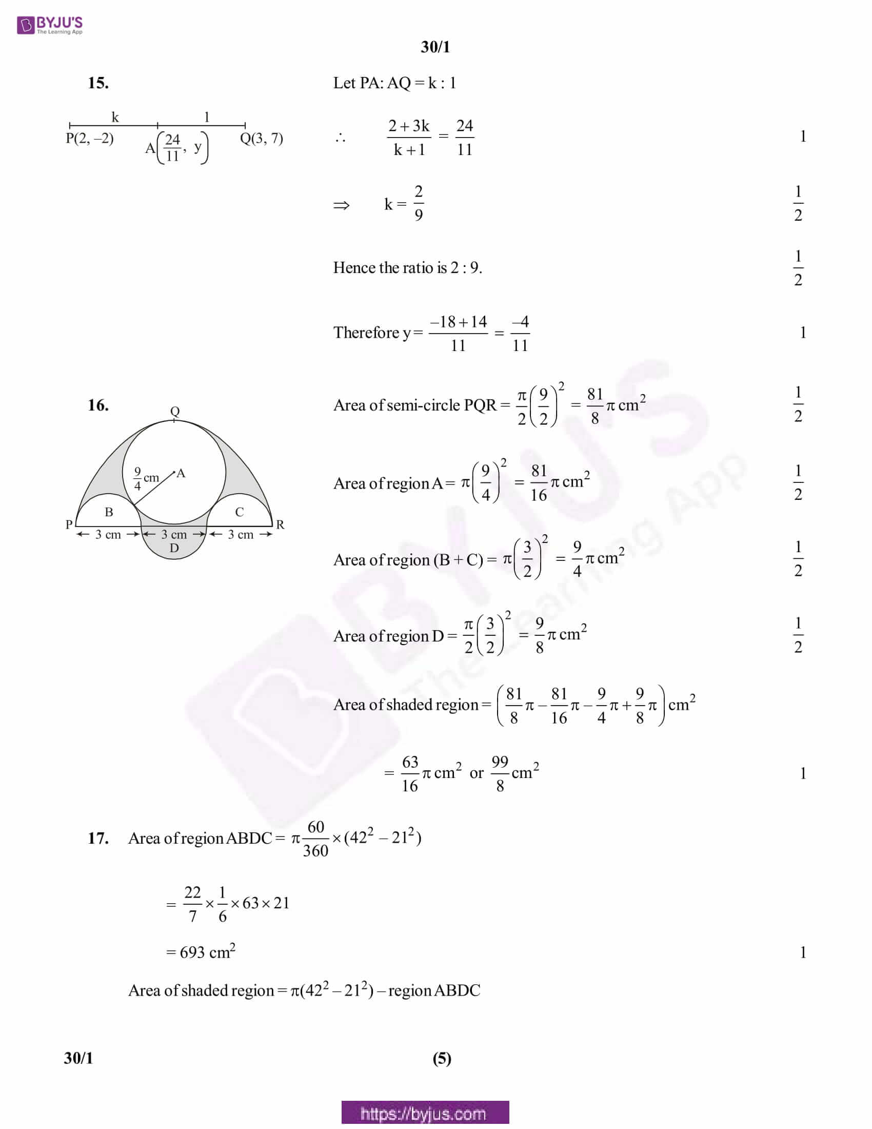 CBSE Class 10 Maths Solution PDF 2017 Set 1 05