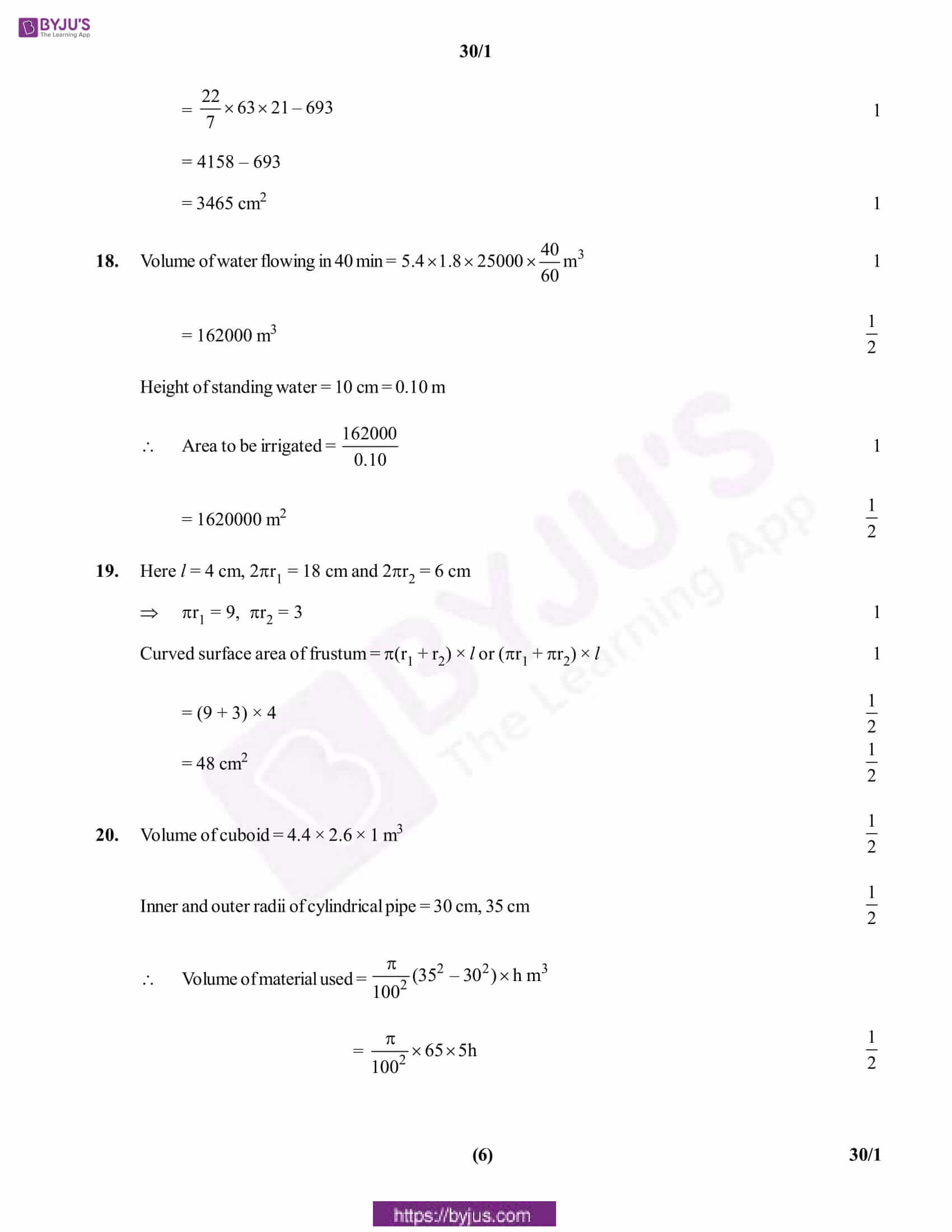 CBSE Class 10 Maths Solution PDF 2017 Set 1 06