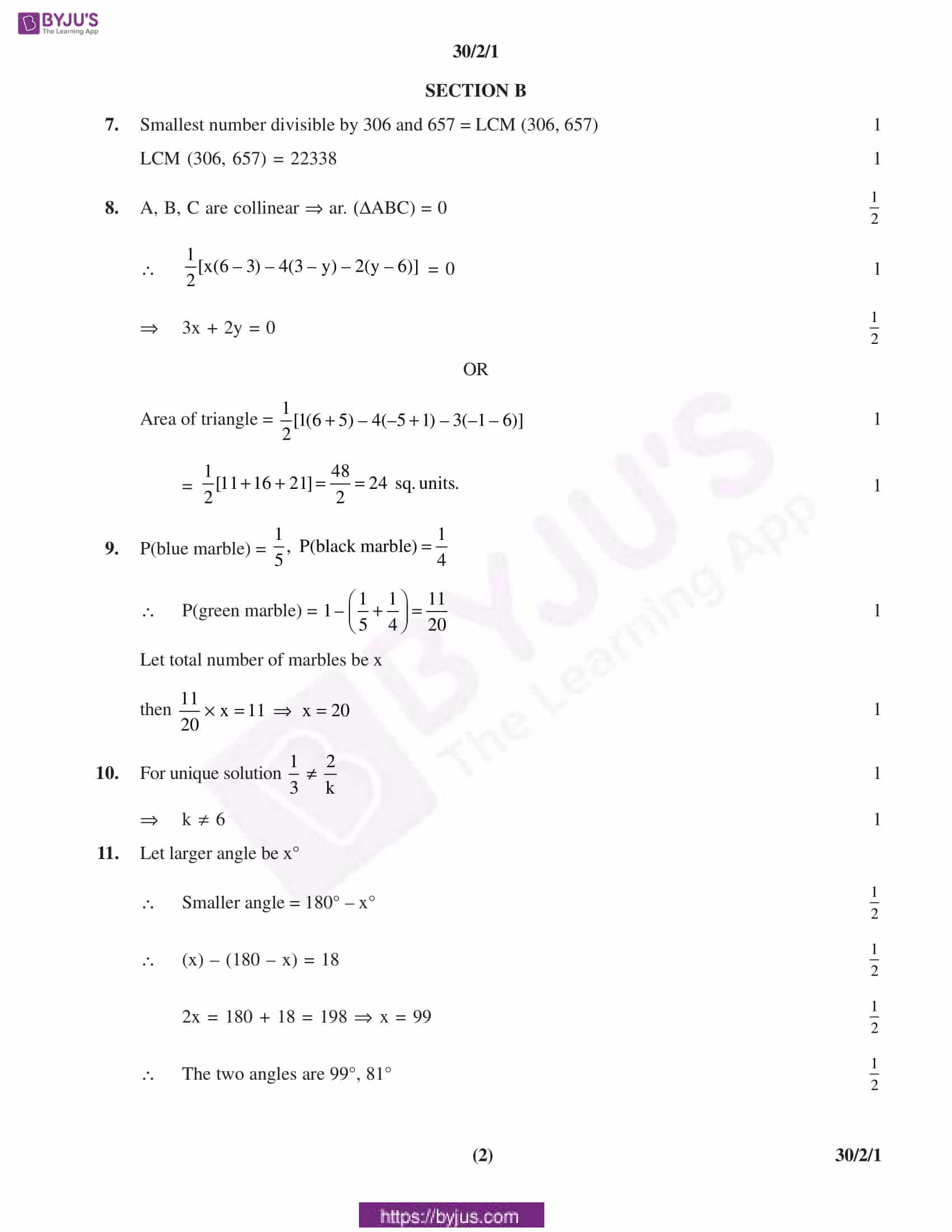 CBSE Class 10 Maths Solution PDF 2019 Set 2 02