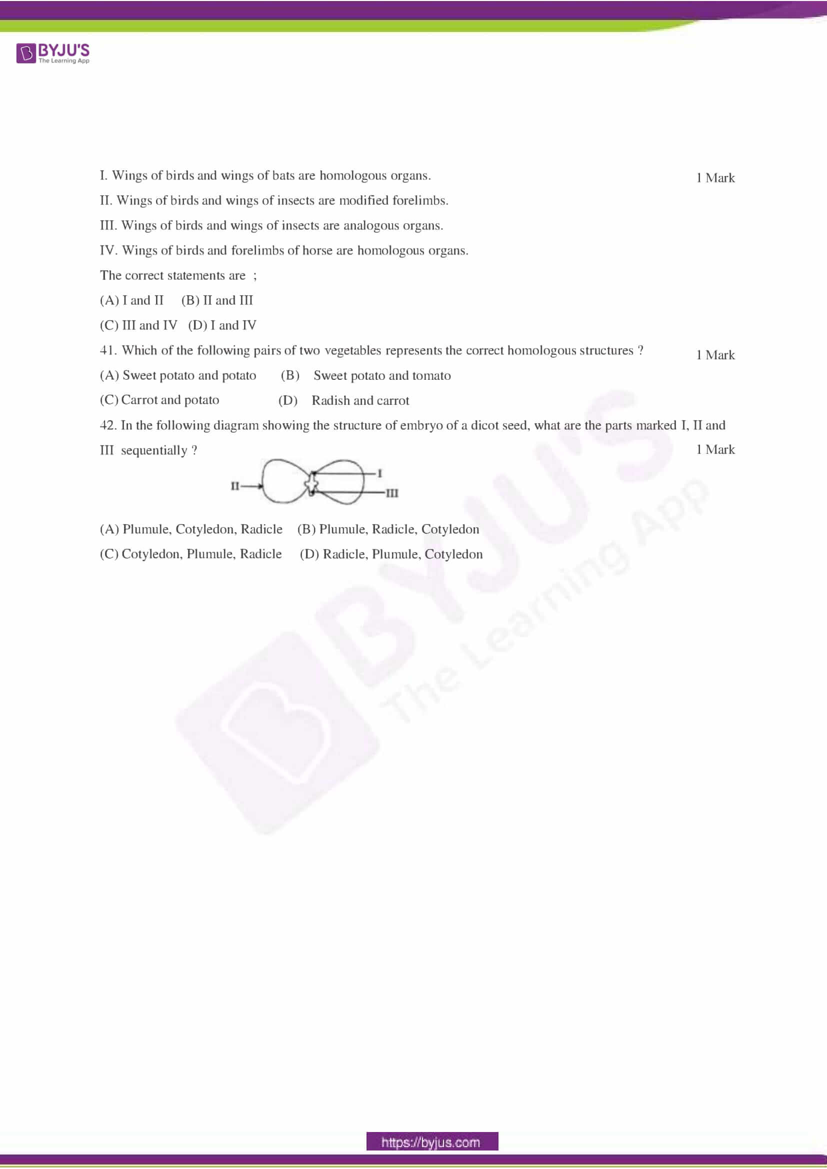 CBSE Class 10 Science Sample Paper Set 5-8