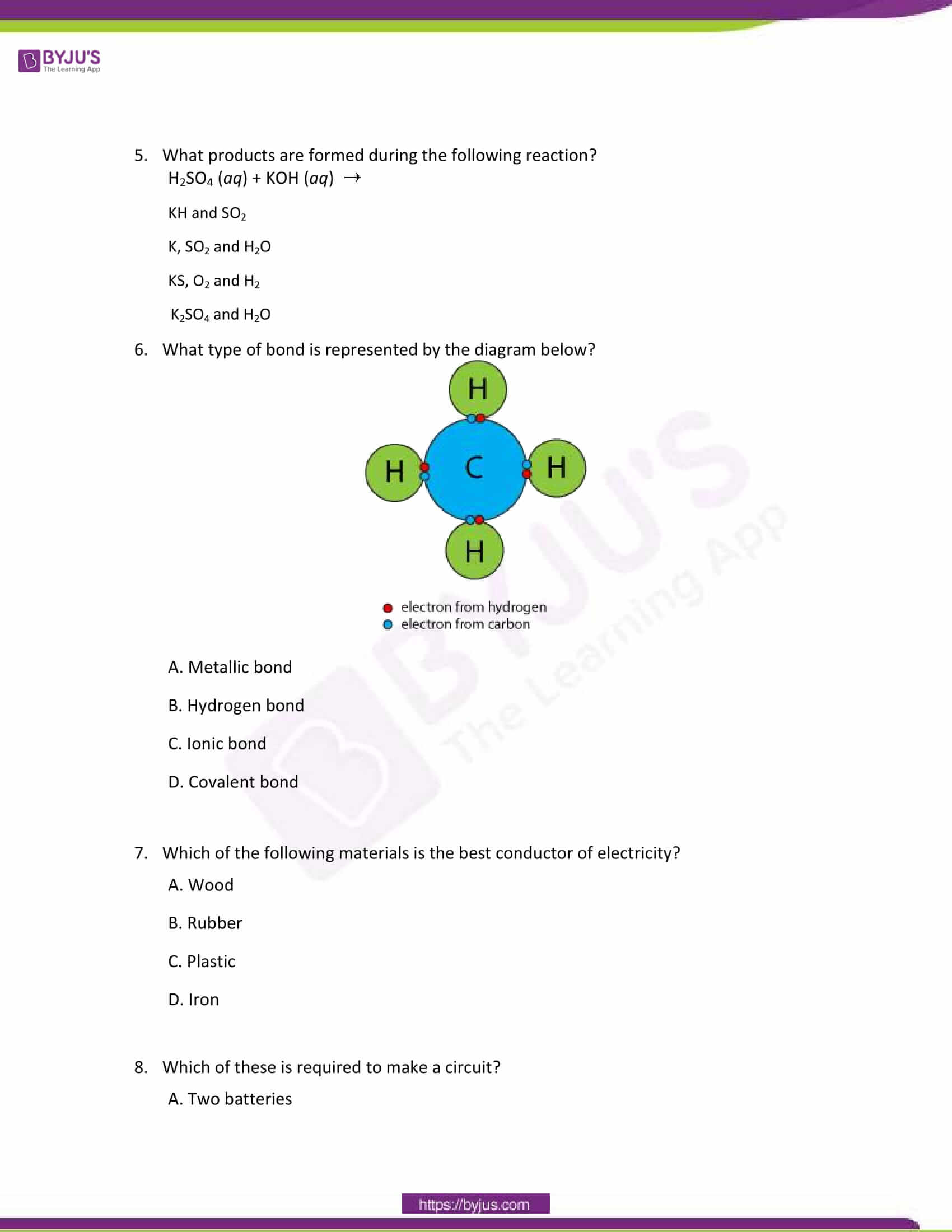 CBSE Class 10 Science Sample Paper Set 7-2