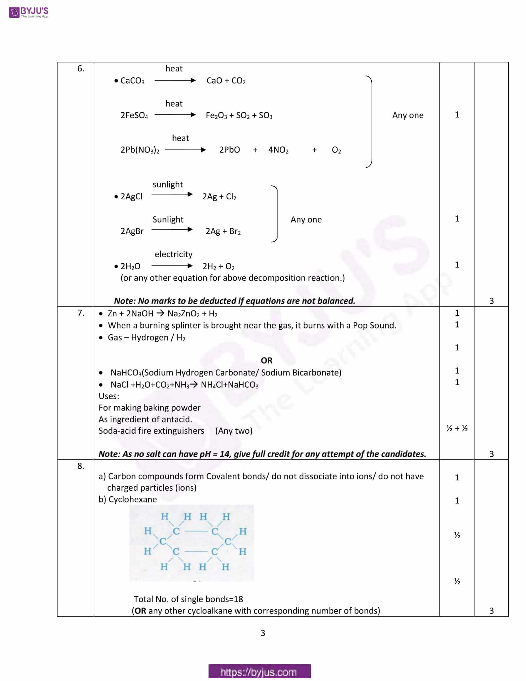 cbse class 10 science solutions 2018