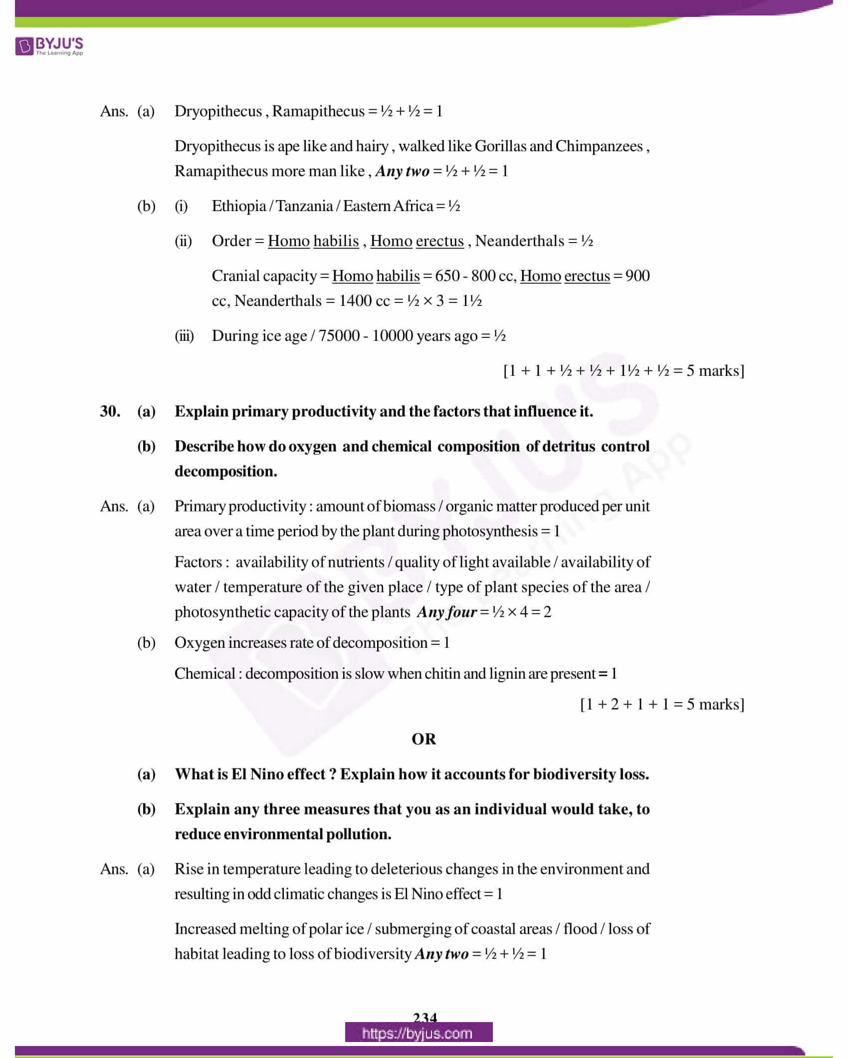 cbse class 12 biology solution 2011 set 1