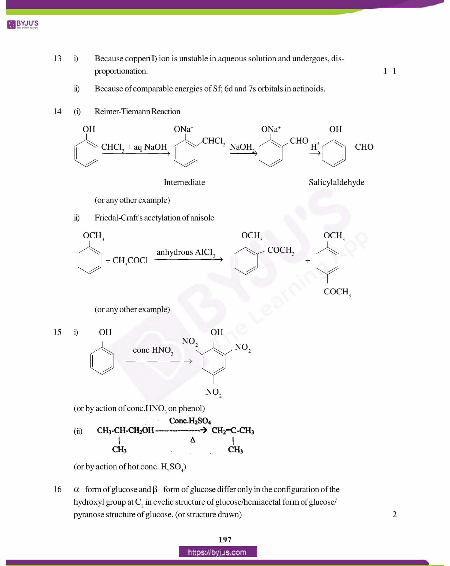 cbse class 10 chemistry solution 2011 set 1