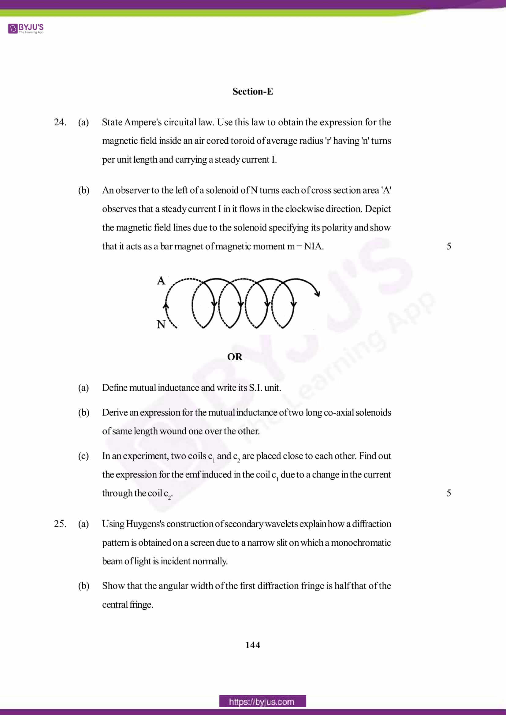 cbse class 12 phy 2015 question paper set 1