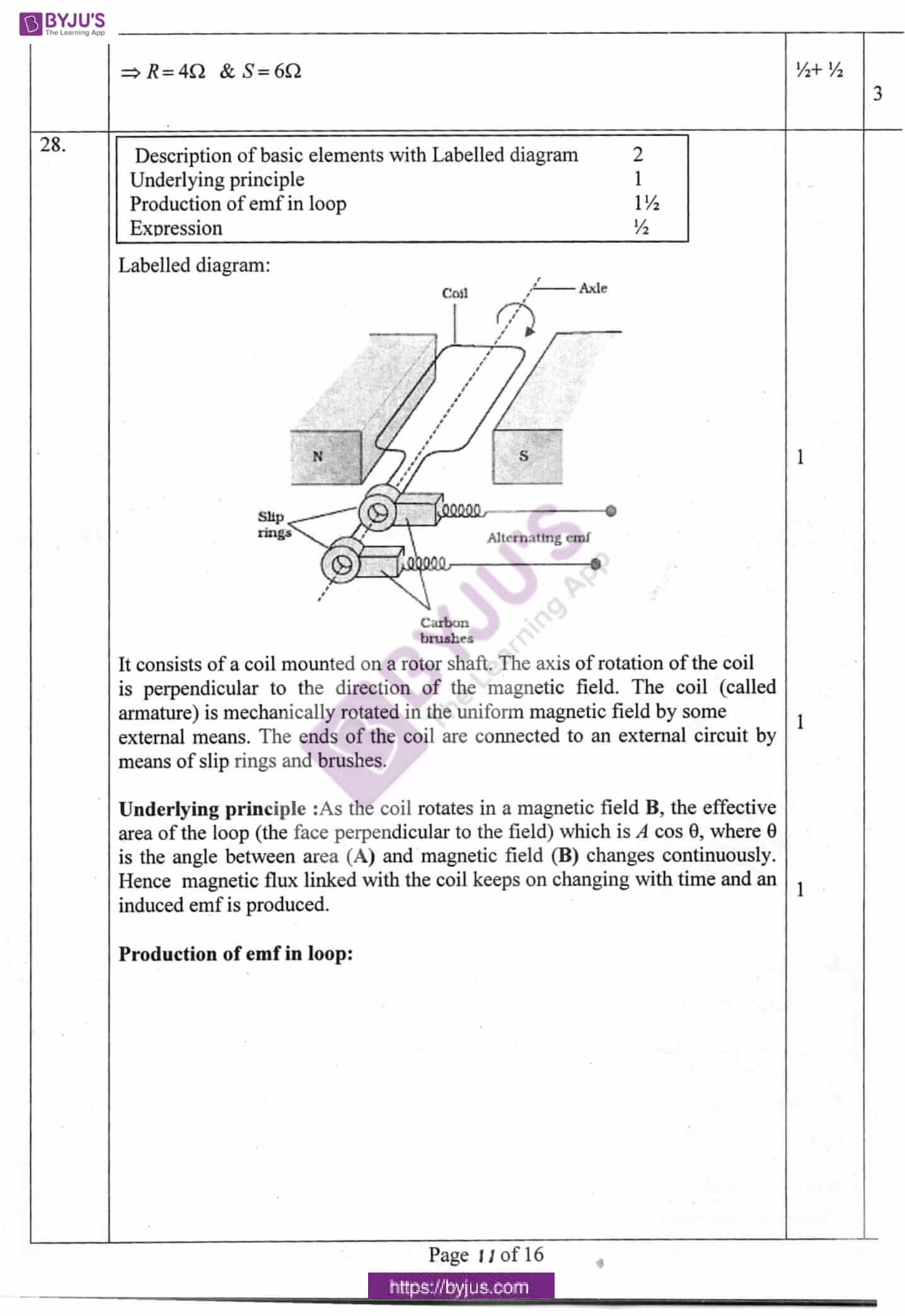 cbse class 12 physics solution 2010 set 1