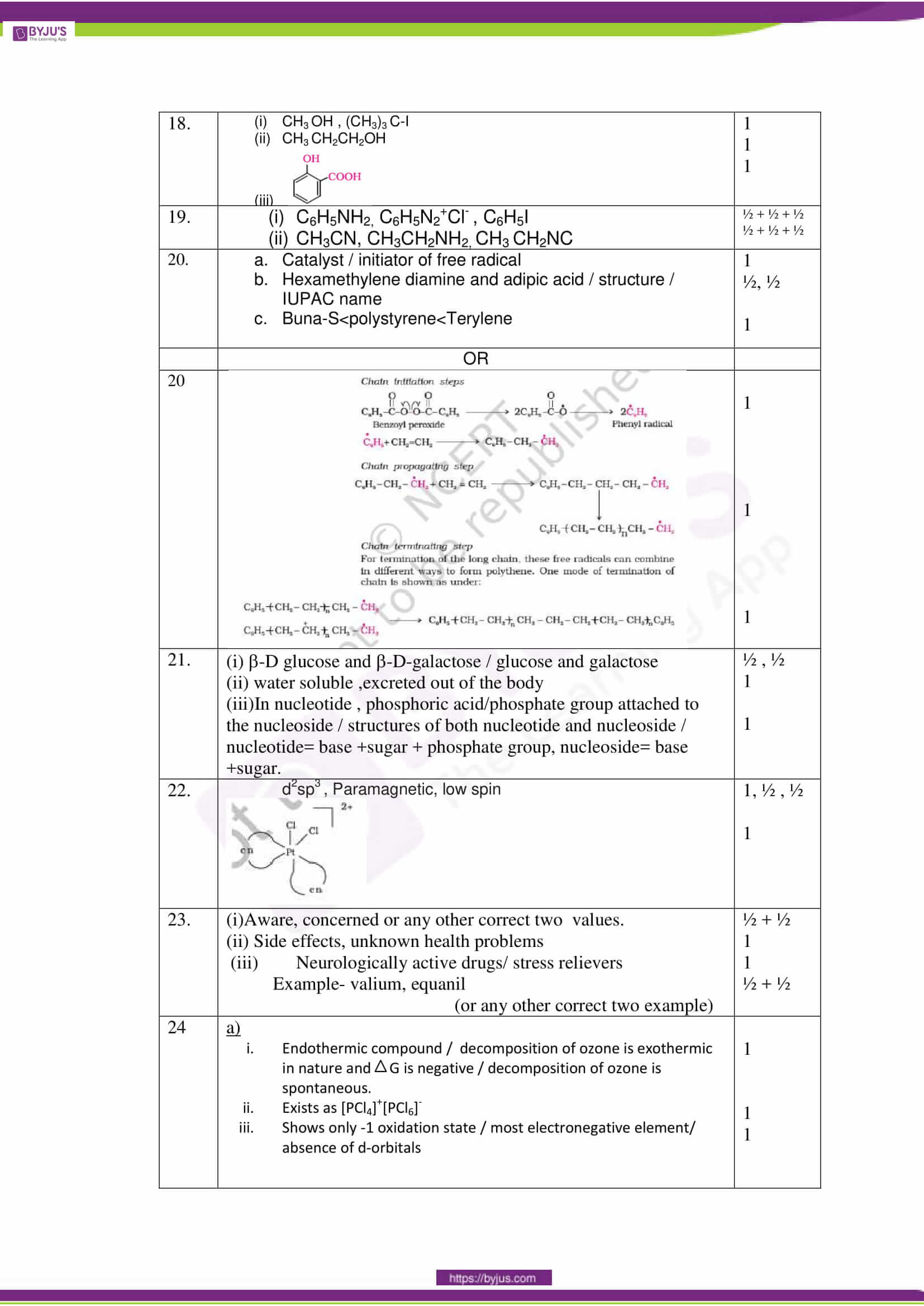 cbse class 12 solution 2016 chemistry set 1