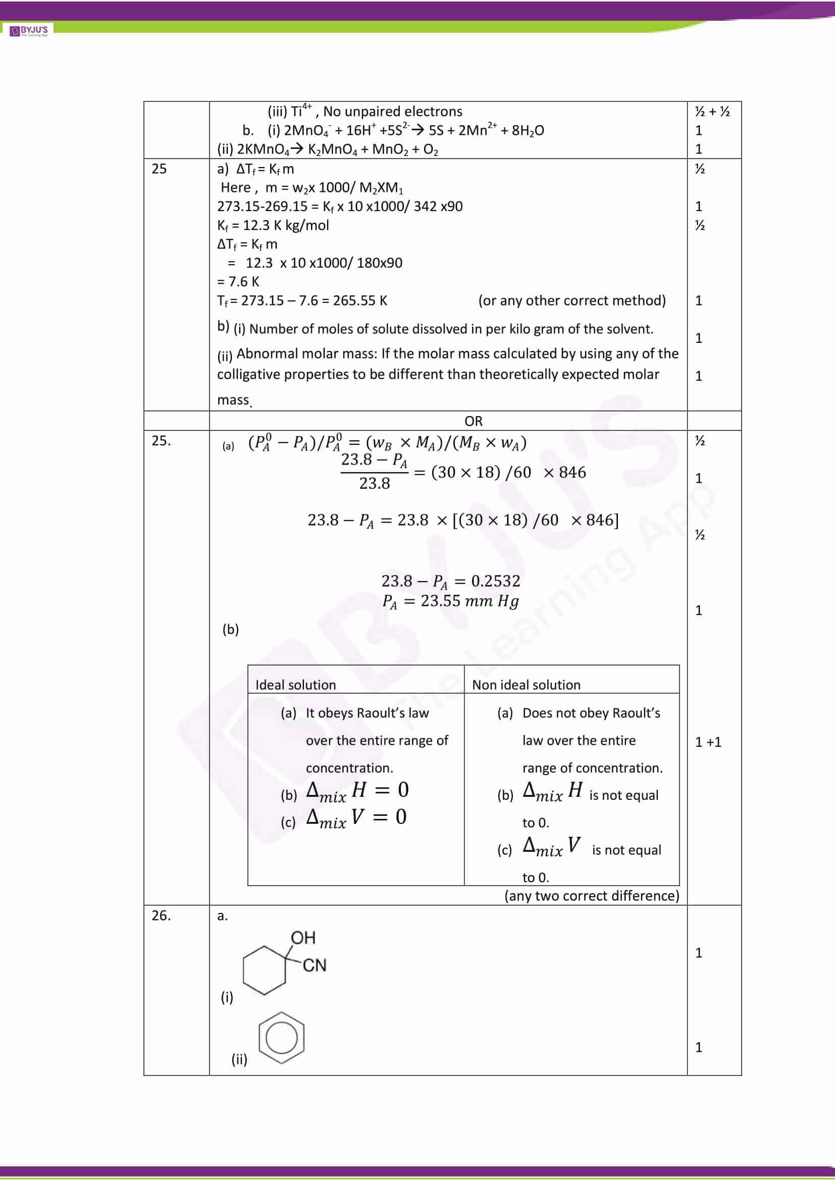 cbse class 12 solution 2017 chemistry set 1