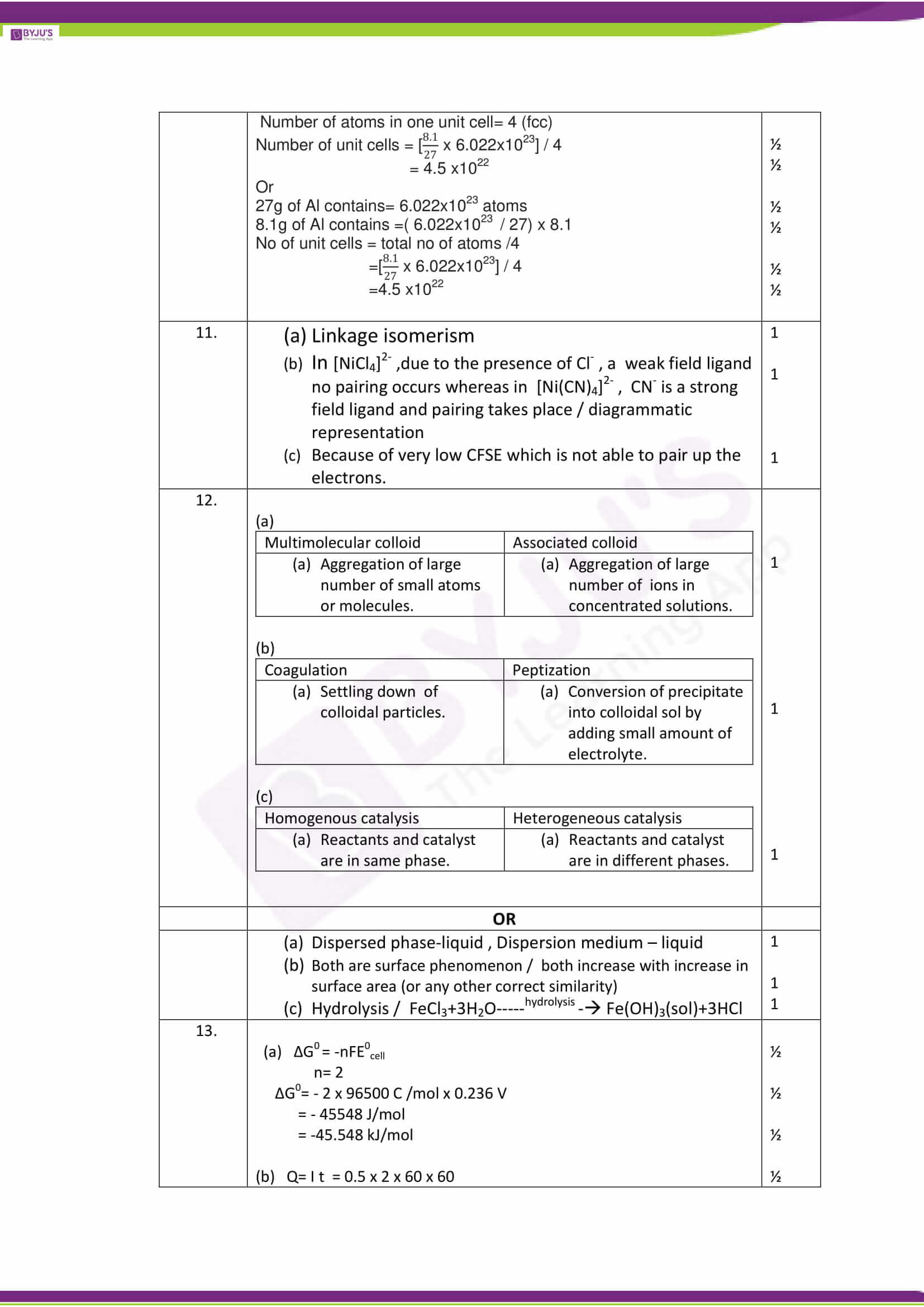 cbse class 12 solution 2017 chemistry set 1