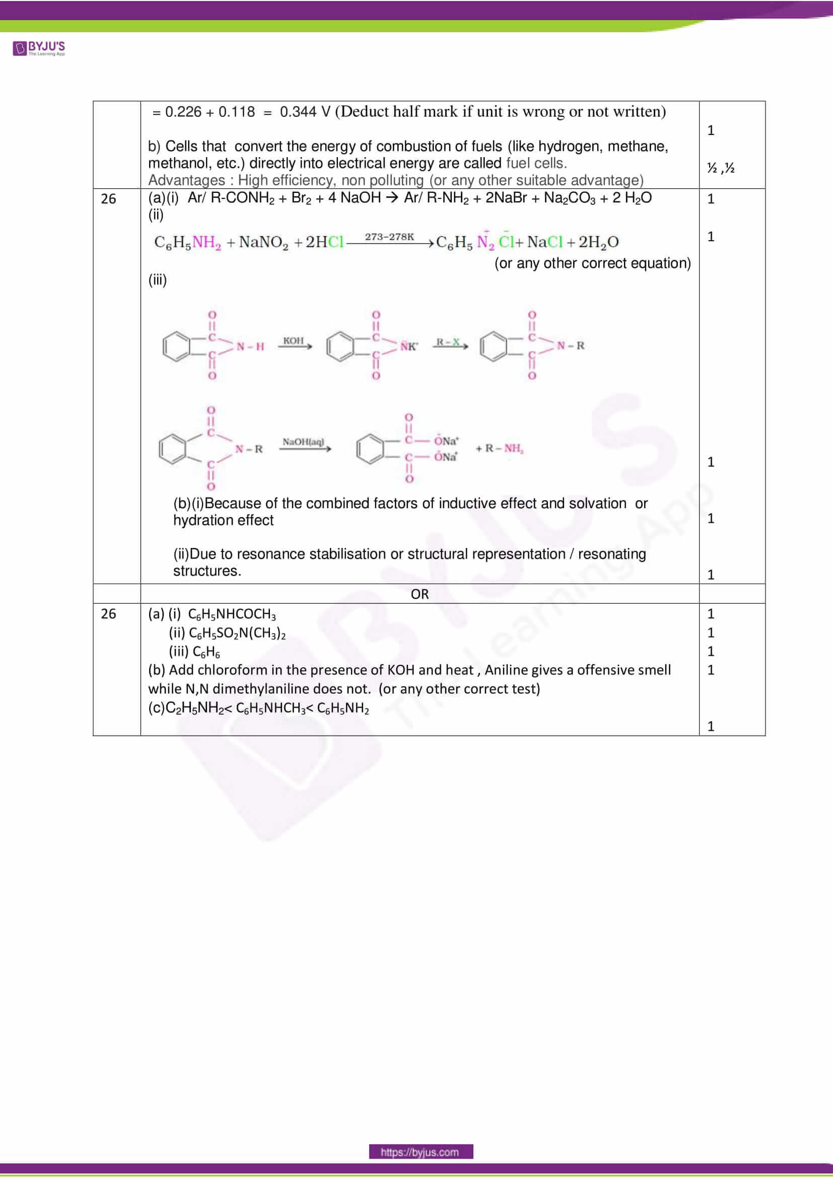 cbse class 12 solution 2018 chemistry set 1