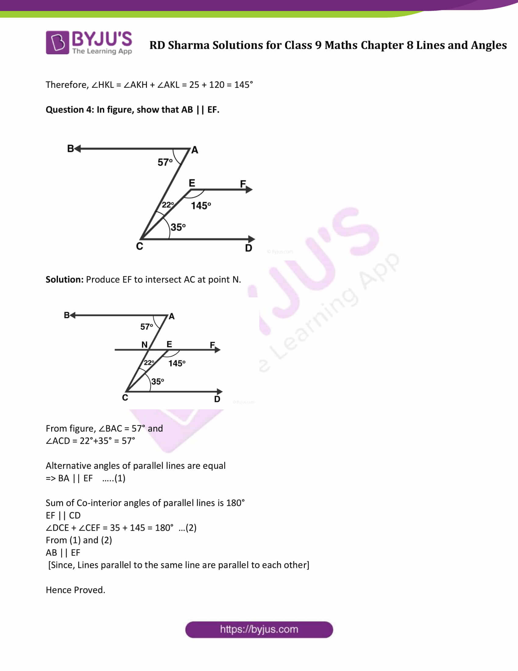 rd sharma class 9 chapter 10 lines and angles exercise 10.2