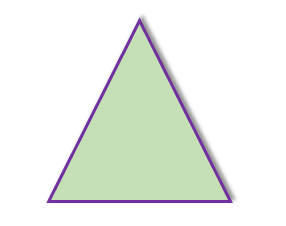 different triangle shapes geometry