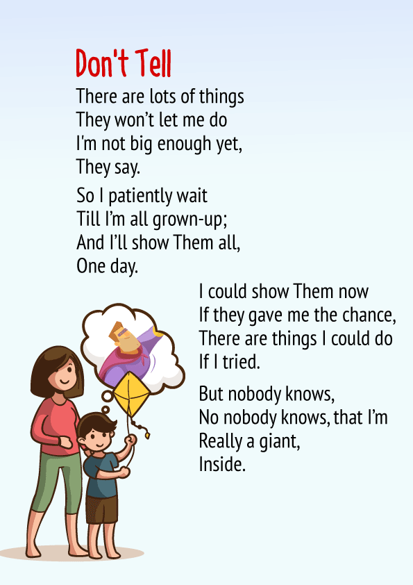 English Poems For Childrens Pdf Kids Matttroy