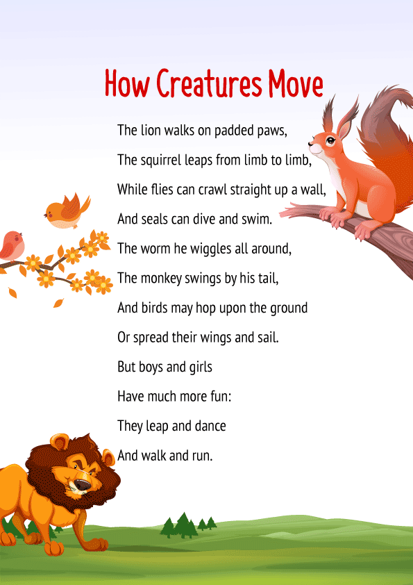 Rhyming Poems About Sea Creatures - Infoupdate.org