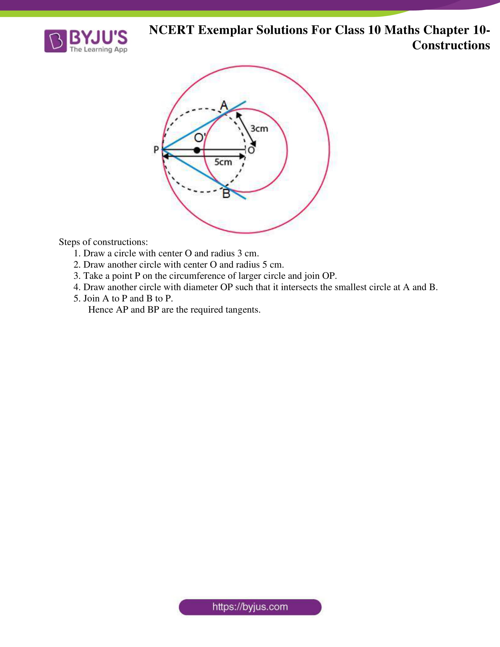 ncert exemplar solution for class 10 maths chapter 10