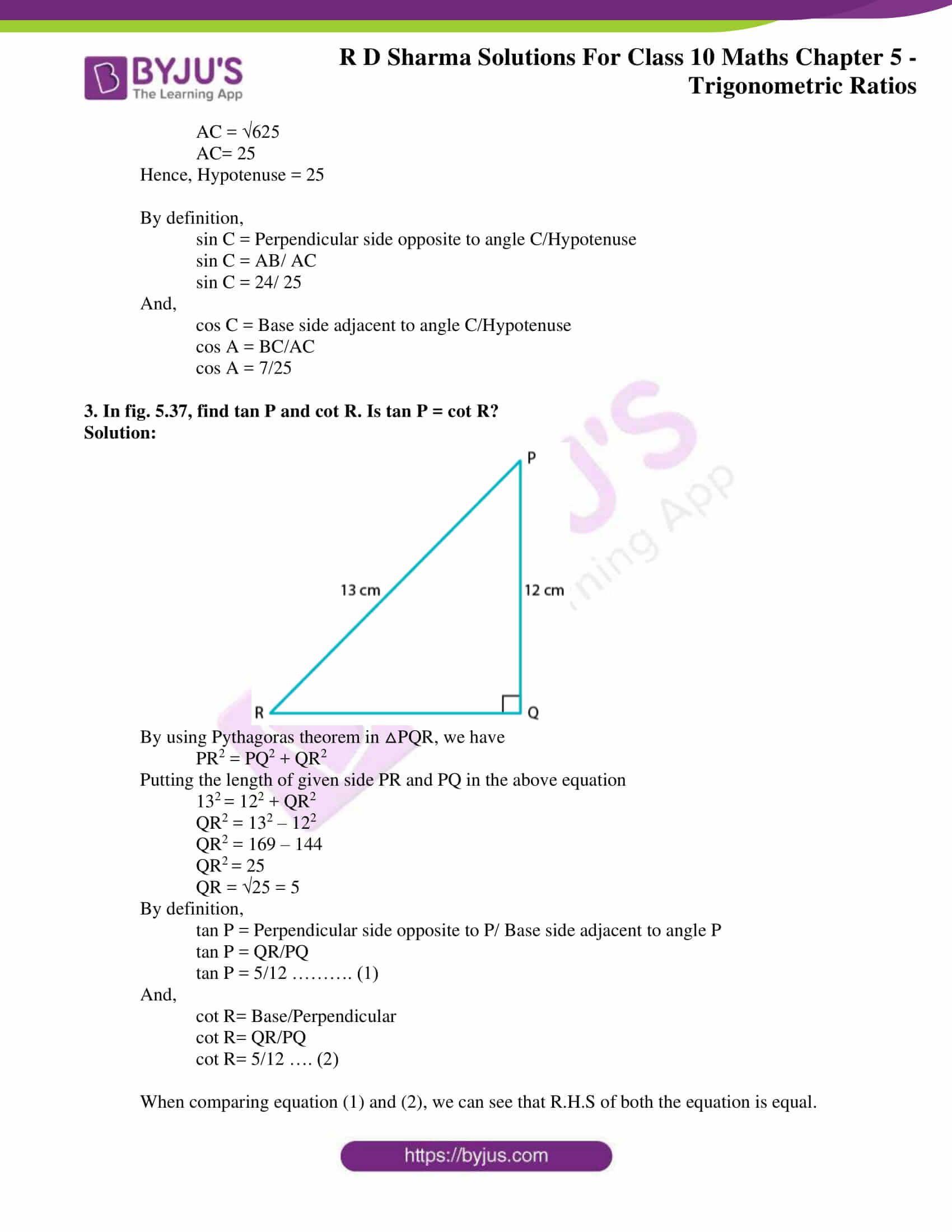 rd sharma solutions for class 10 chapter 5 ex 1